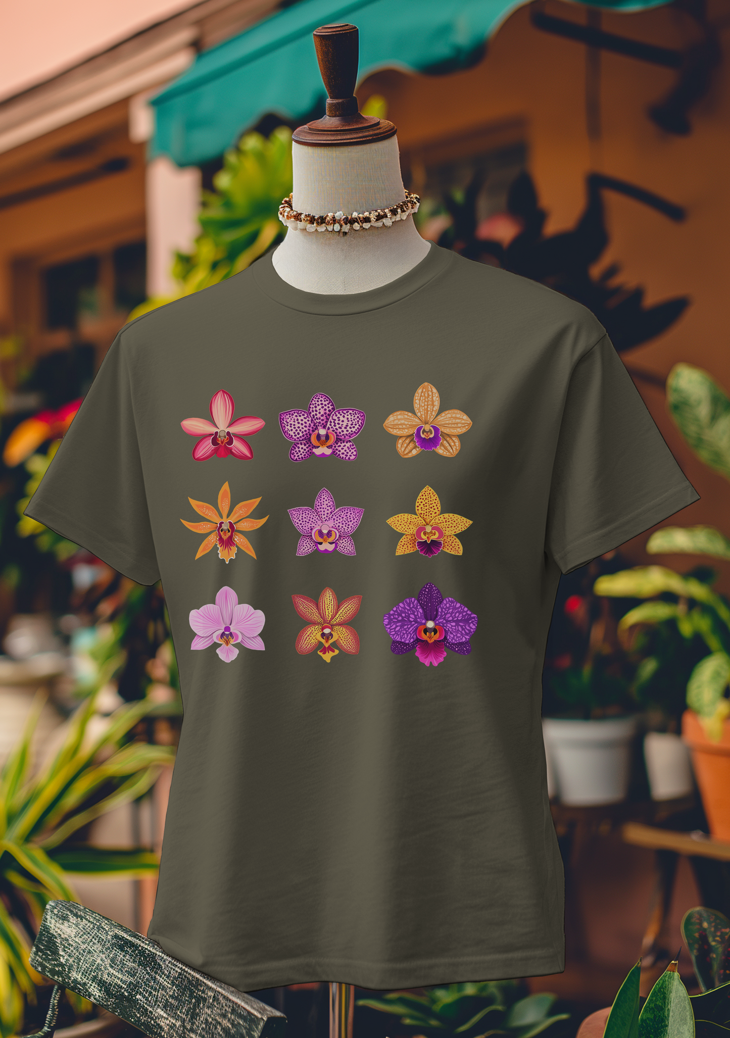 Exotic Orchid Rainbow T-Shirt