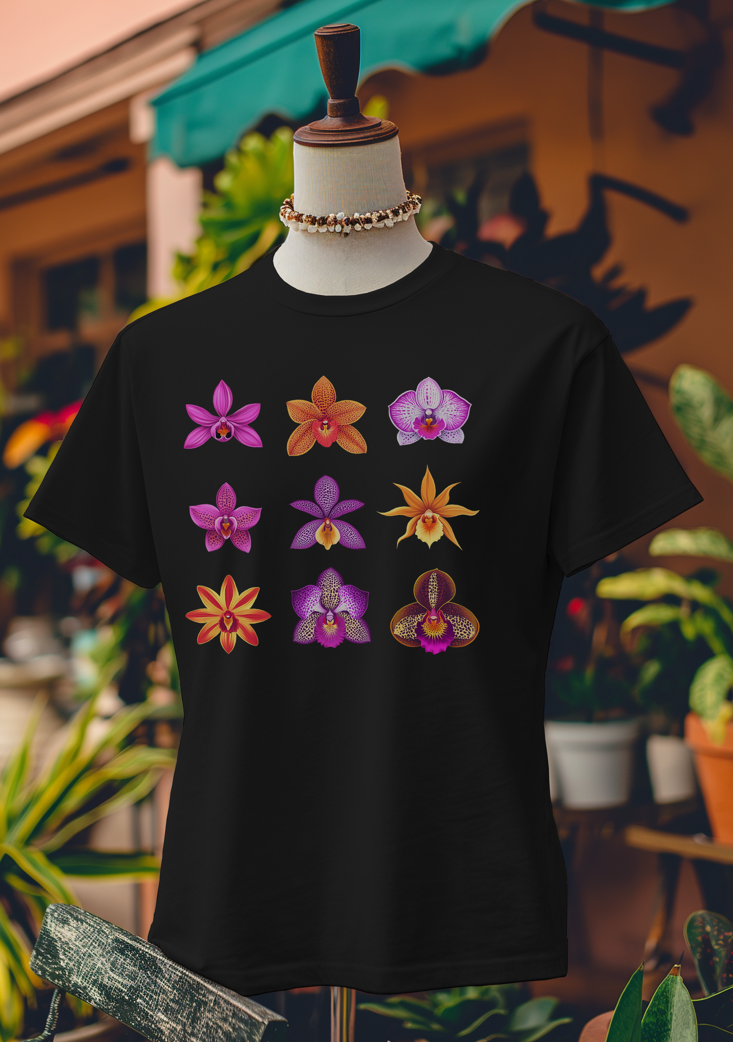 Elegant Orchid Showcase T-Shirt