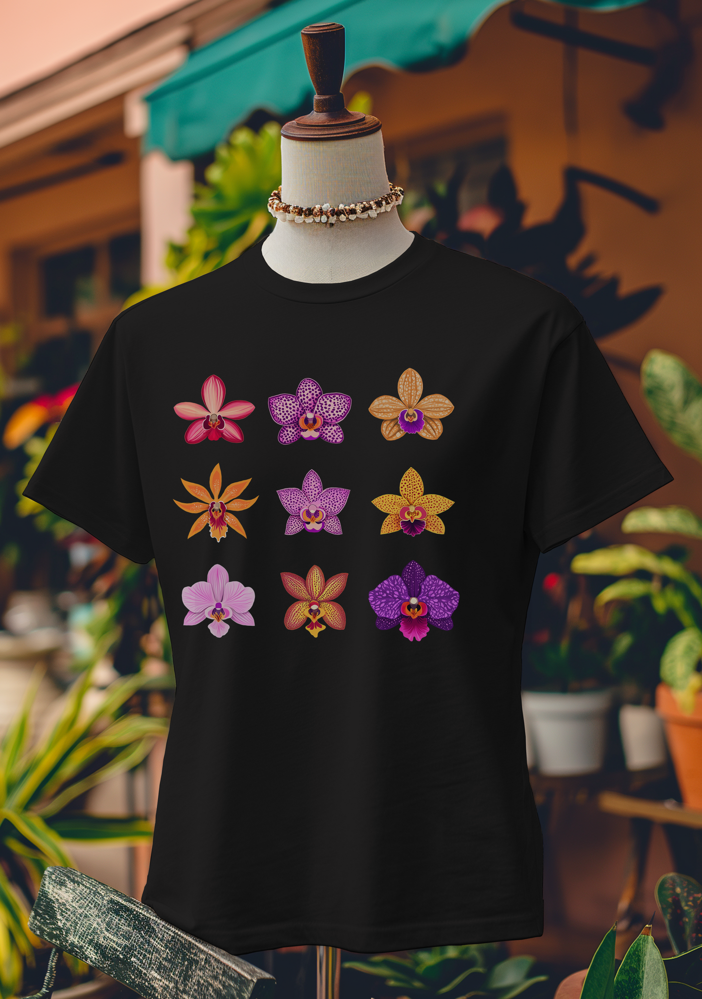 Exotic Orchid Rainbow T-Shirt