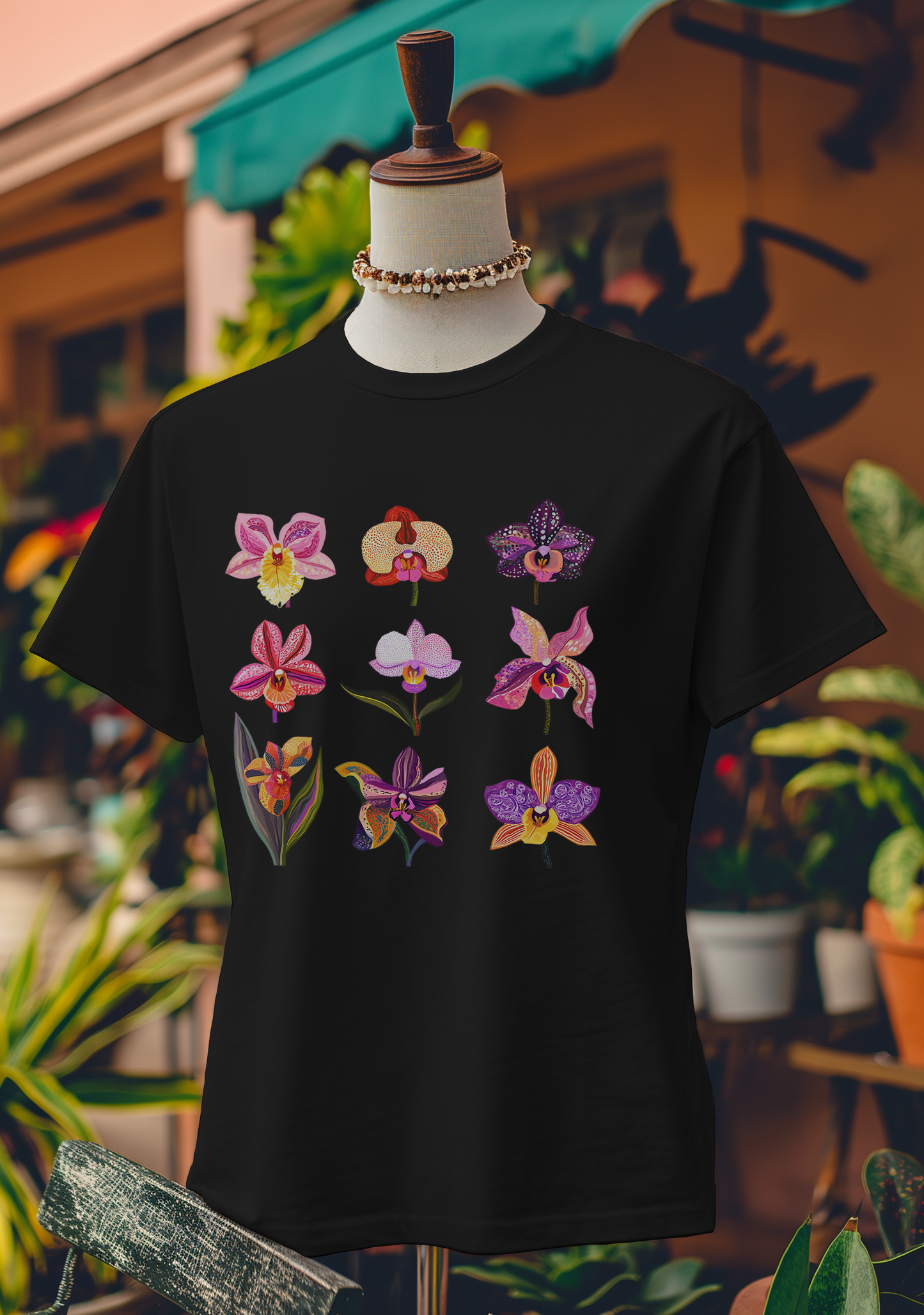 Tropical Orchid Bliss T-Shirt