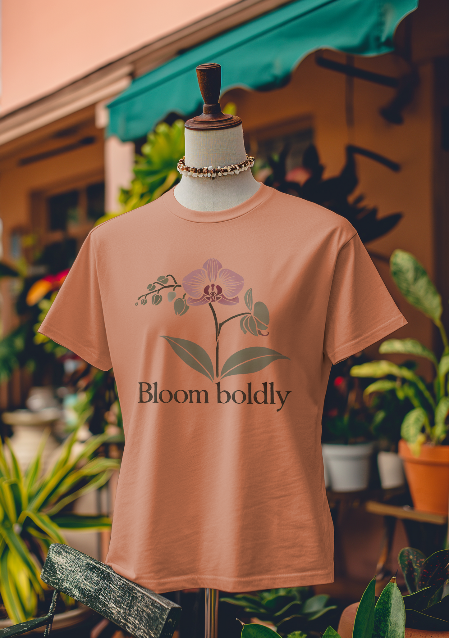 Bloom Boldly Orchid T-Shirt