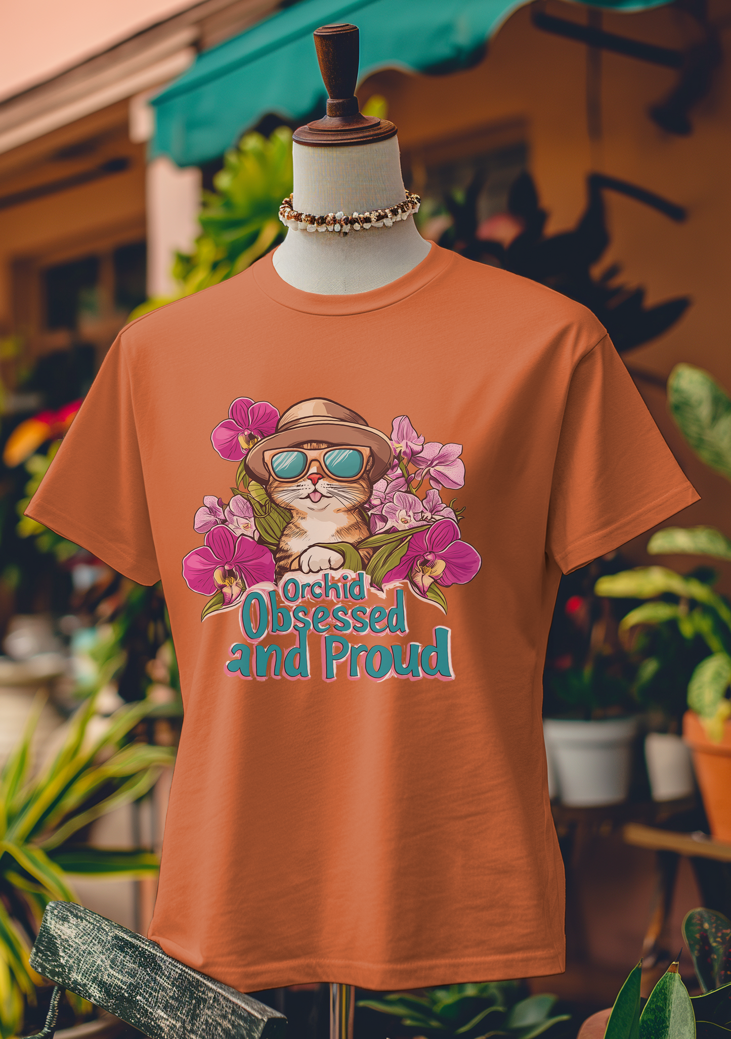 Orchid Obsessed and Proud T-Shirt