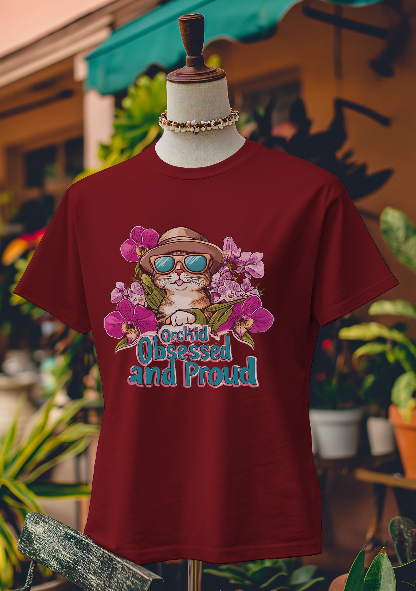Orchid Obsessed and Proud T-Shirt