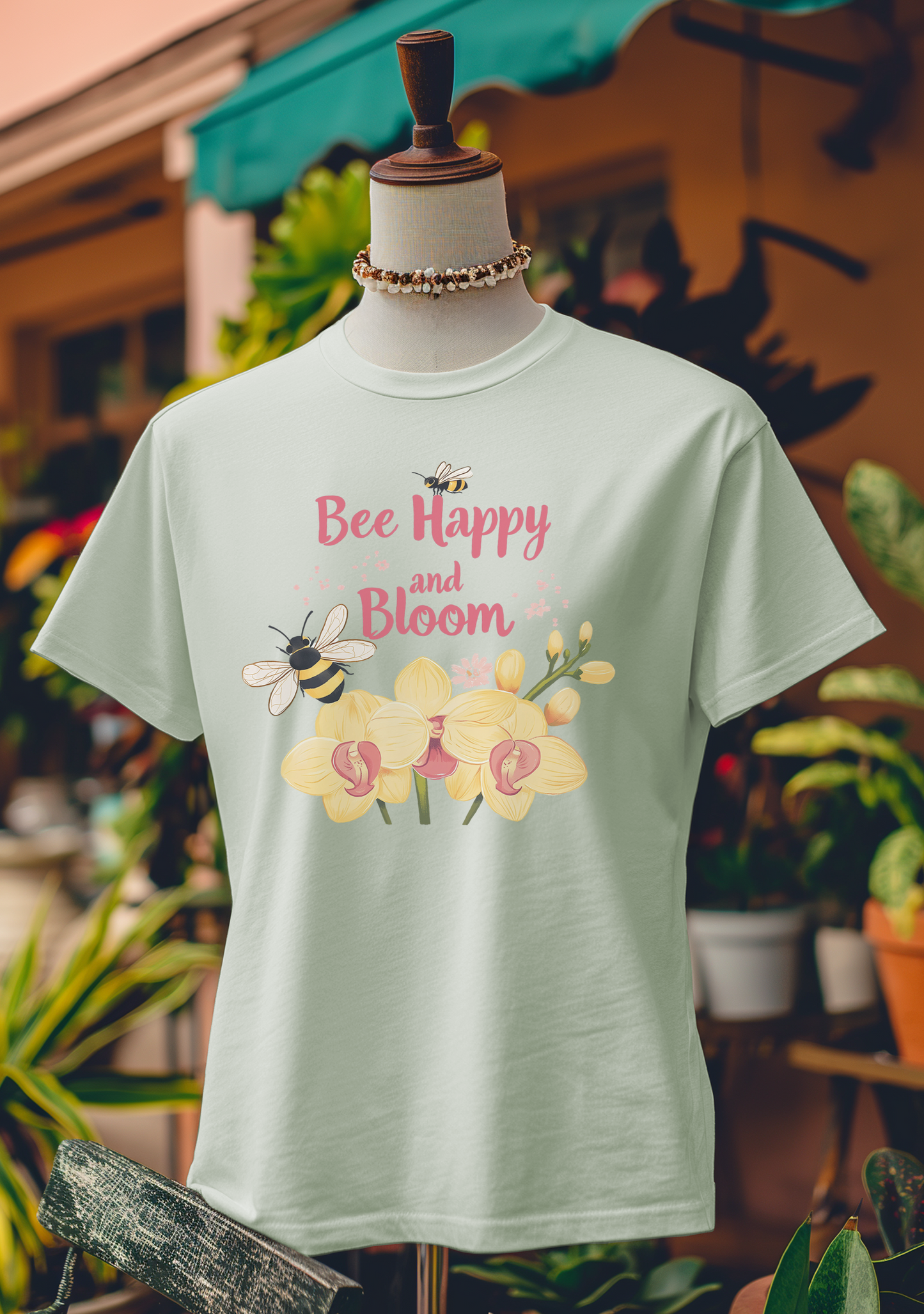 Bee Happy & Bloom TeeT-Shirt