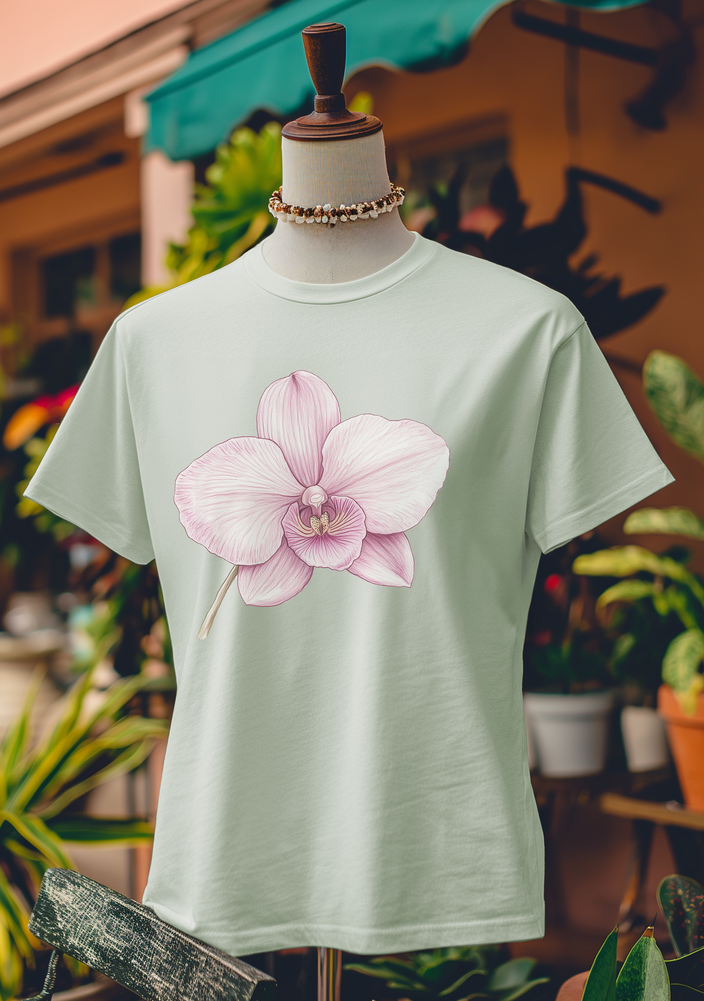 Blush Orchid Bloom T-Shirt