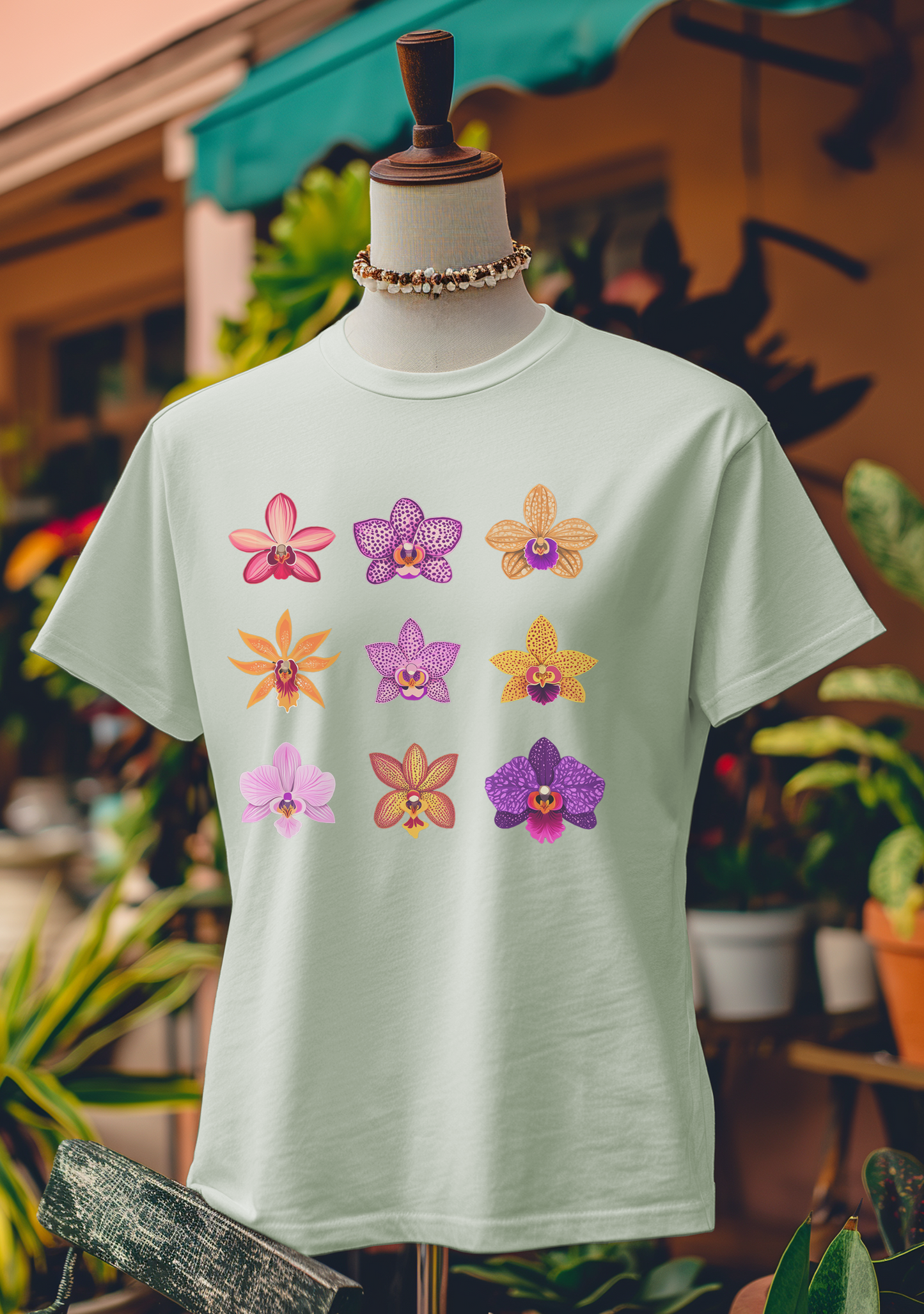 Exotic Orchid Rainbow T-Shirt