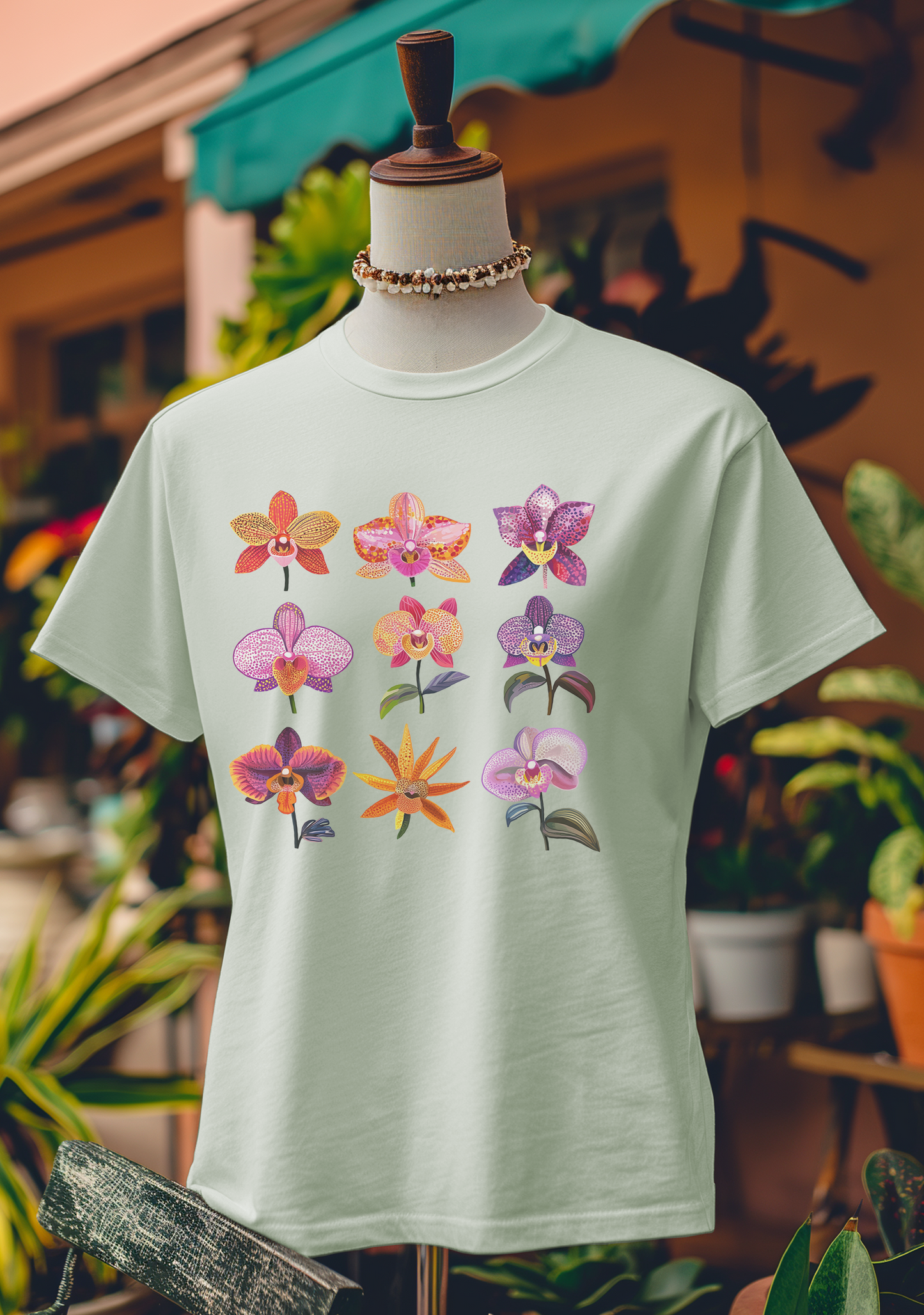 Orchid Variety Art T-Shirt