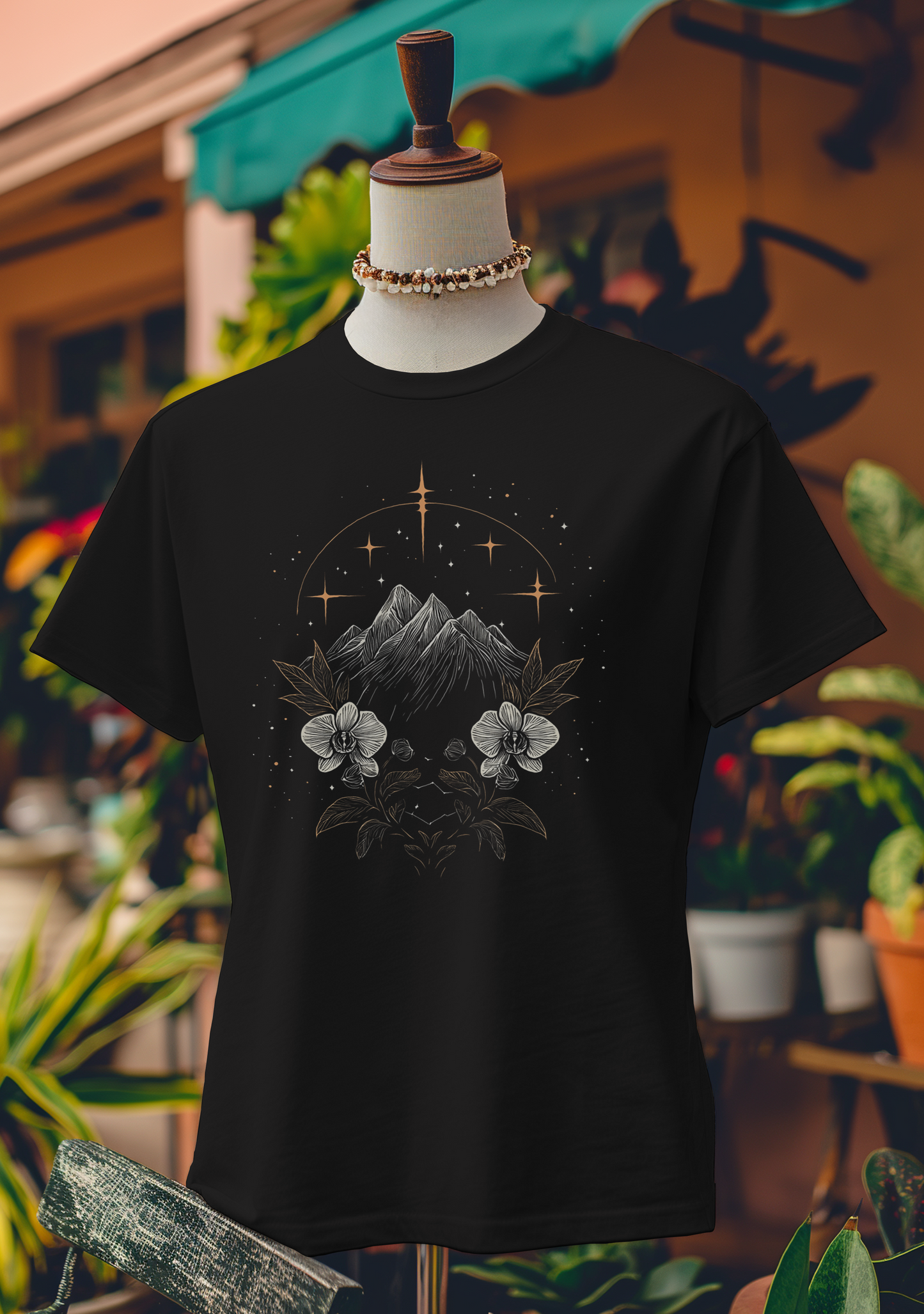 Cosmic Mountain Orchid T-Shirt