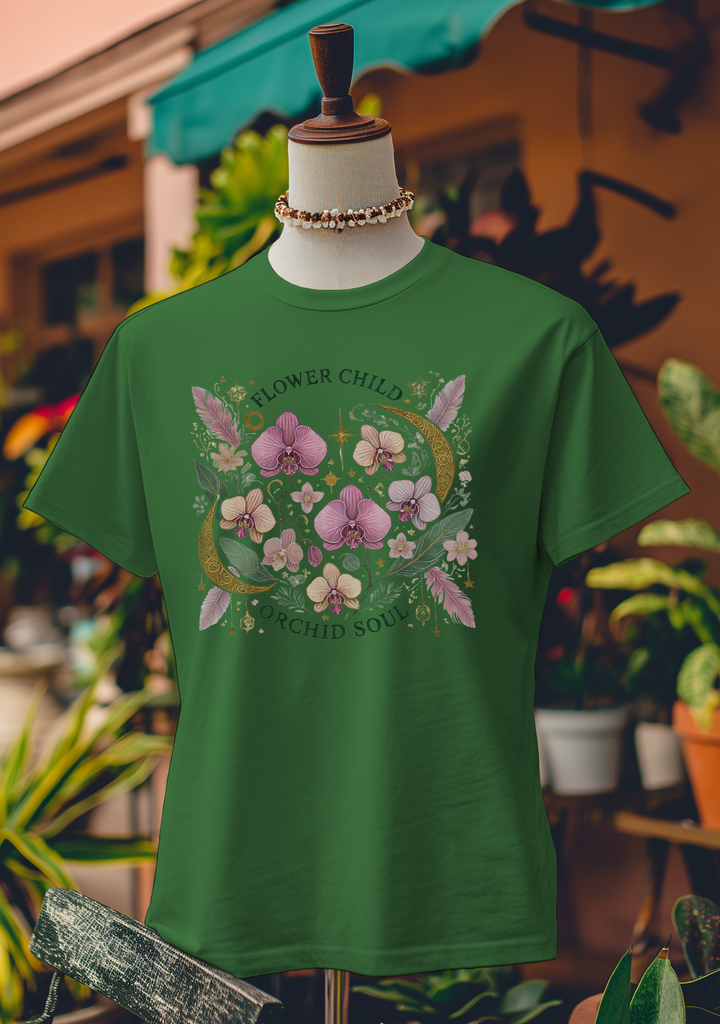 Flower Child Orchid Soul T-Shirt