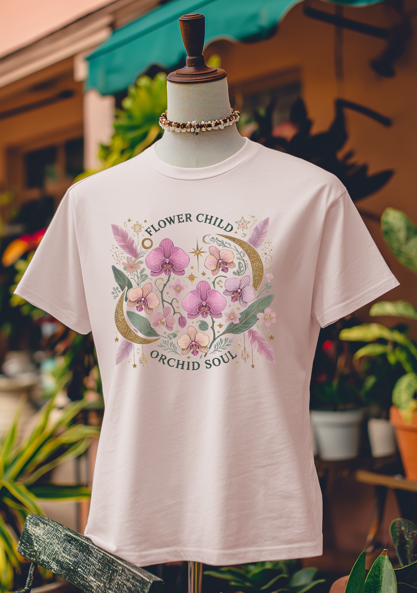 Flower Child Orchid Soul T-Shirt