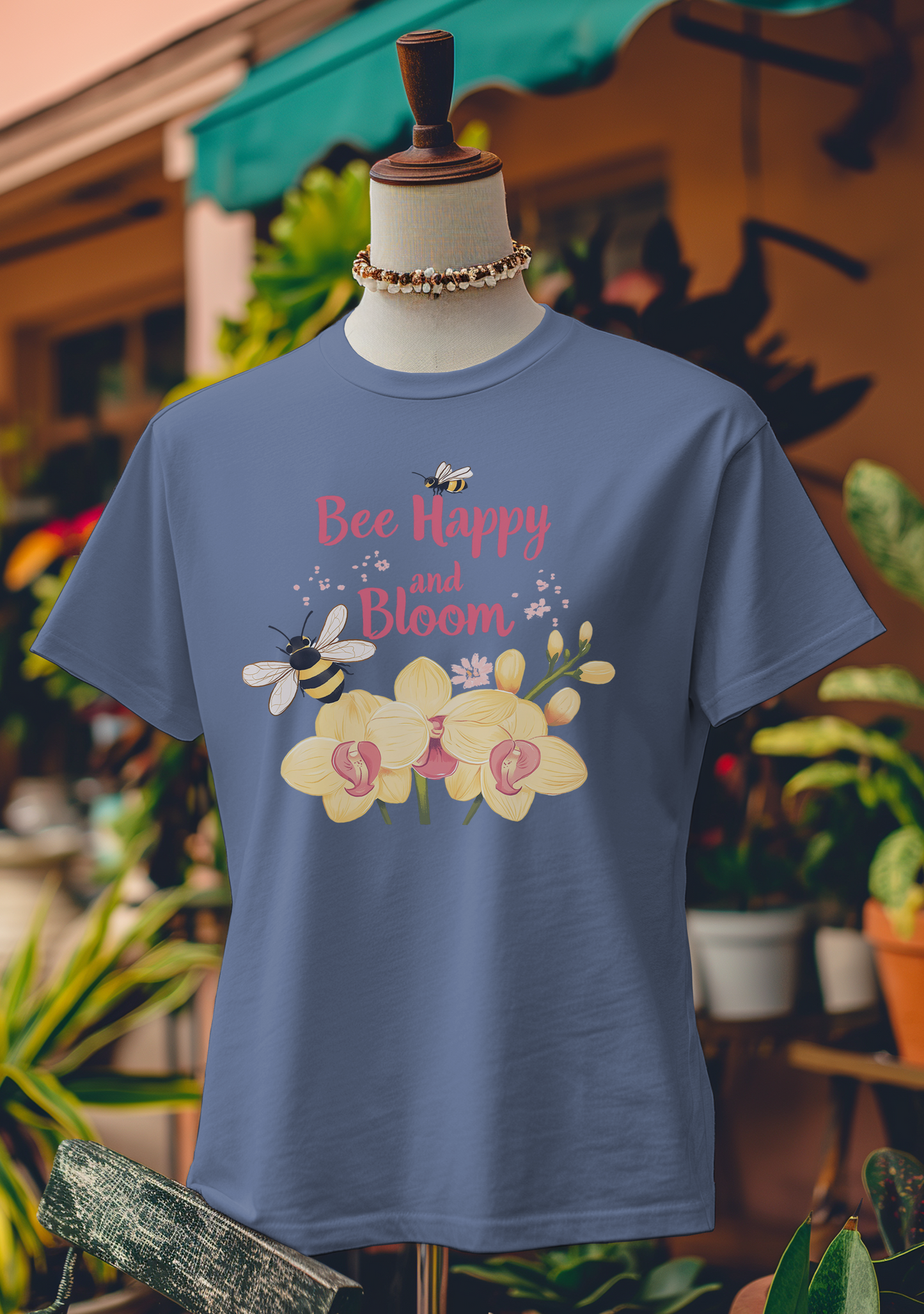 Bee Happy & Bloom TeeT-Shirt