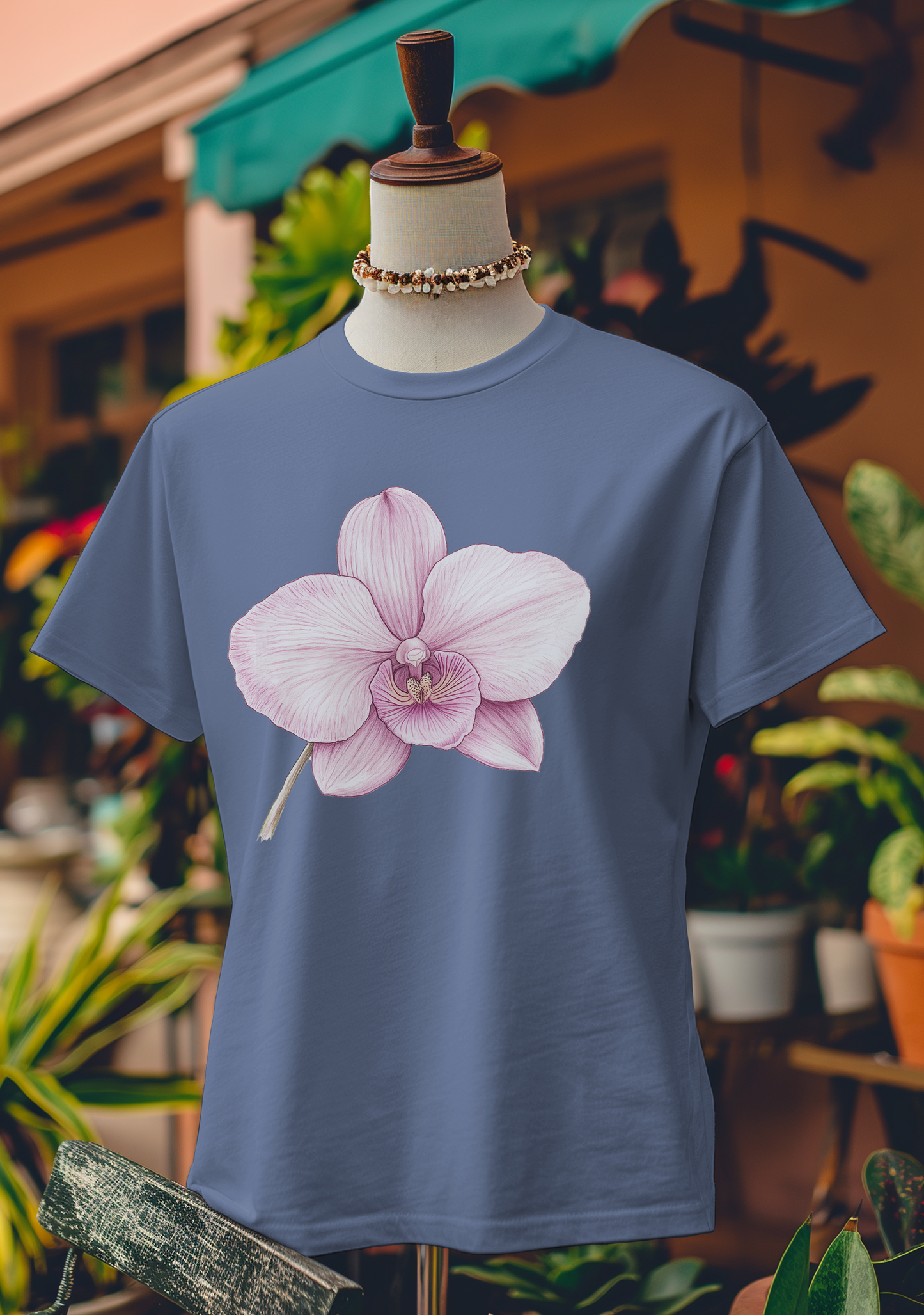 Blush Orchid Bloom T-Shirt