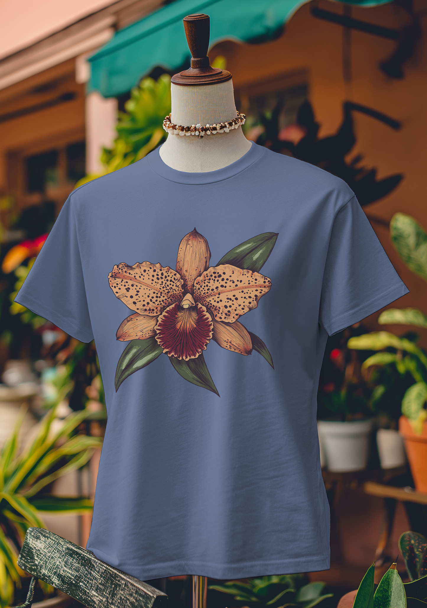 Tiger Orchid Bloom T-Shirt