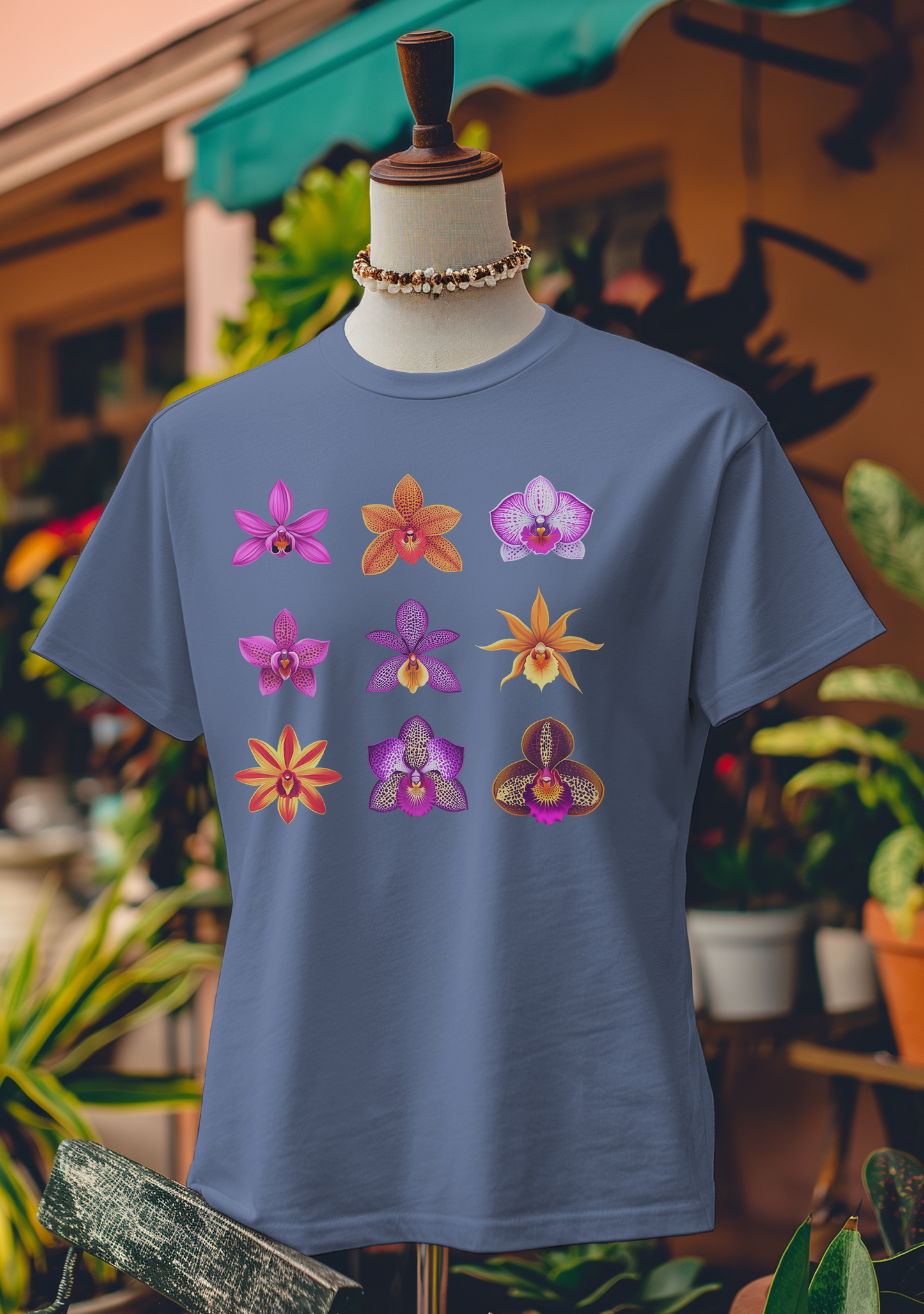 Elegant Orchid Showcase T-Shirt