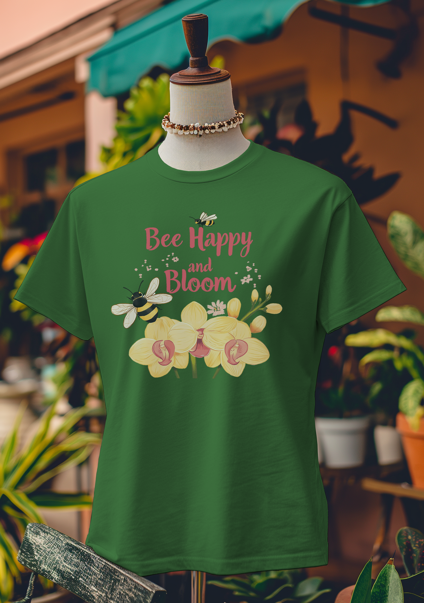 Bee Happy & Bloom TeeT-Shirt