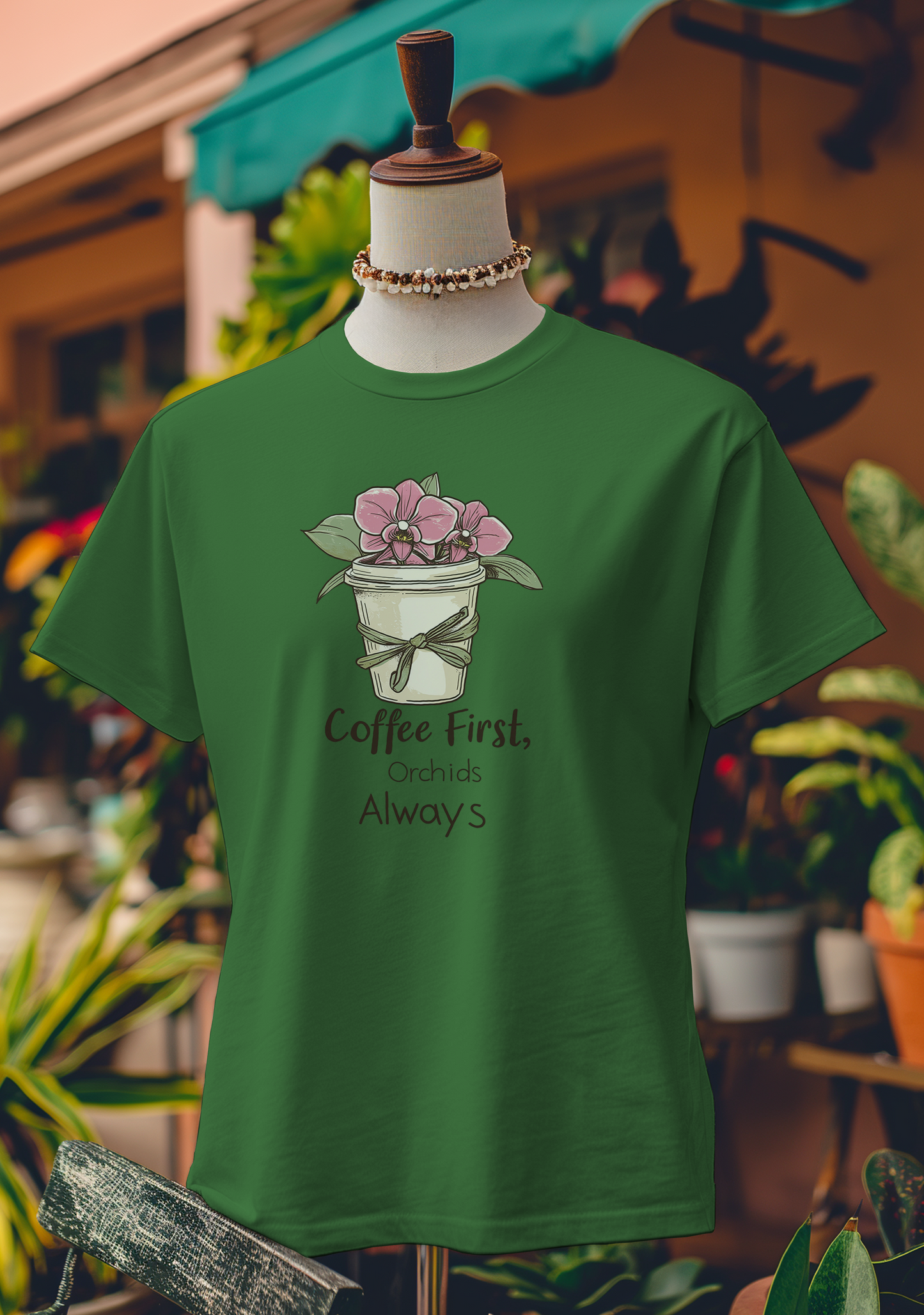 Brewed for Orchids T-Shirt