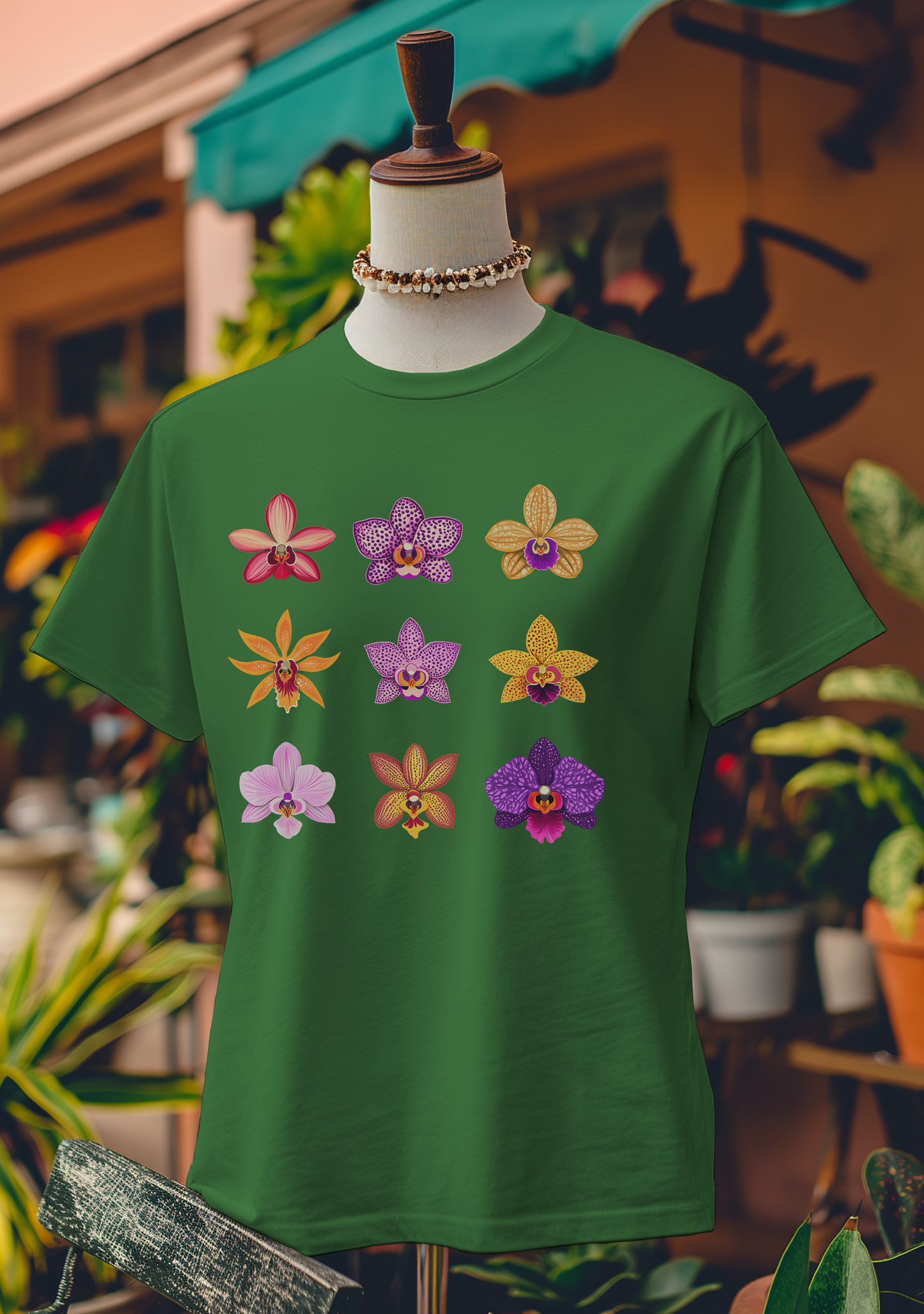Exotic Orchid Rainbow T-Shirt
