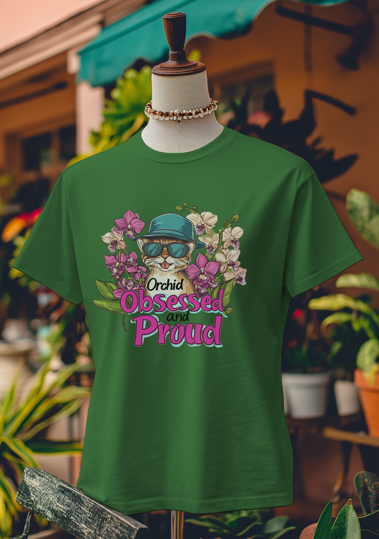 Purrfectly Orchid Obsessed T-Shirt
