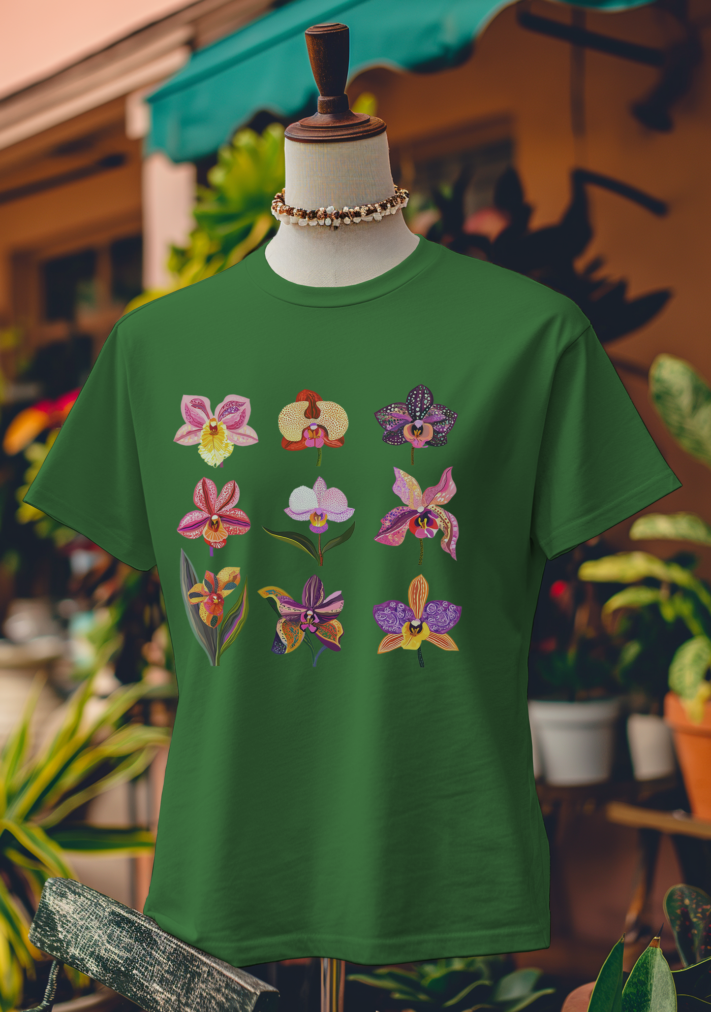 Tropical Orchid Bliss T-Shirt