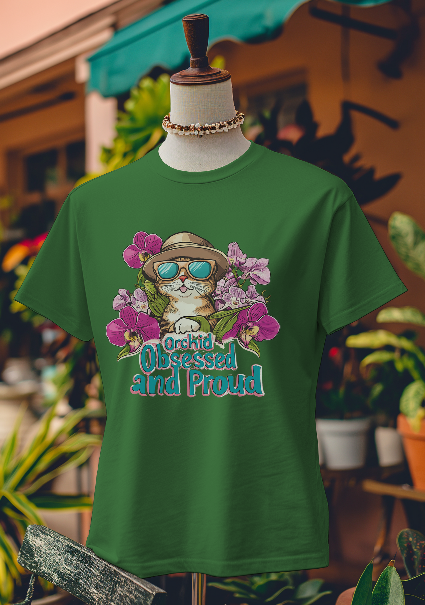 Orchid Obsessed and Proud T-Shirt
