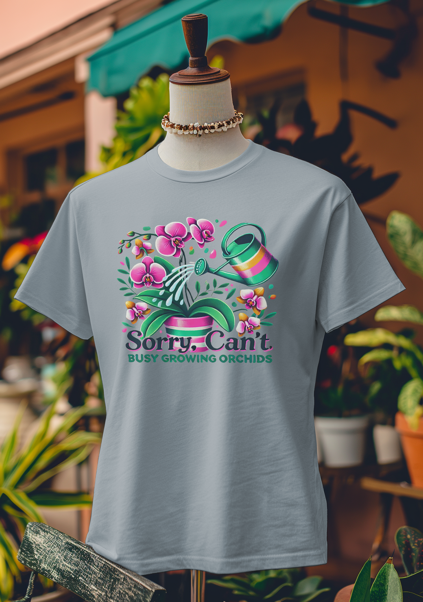Busy Growing Orchids T-Shirt