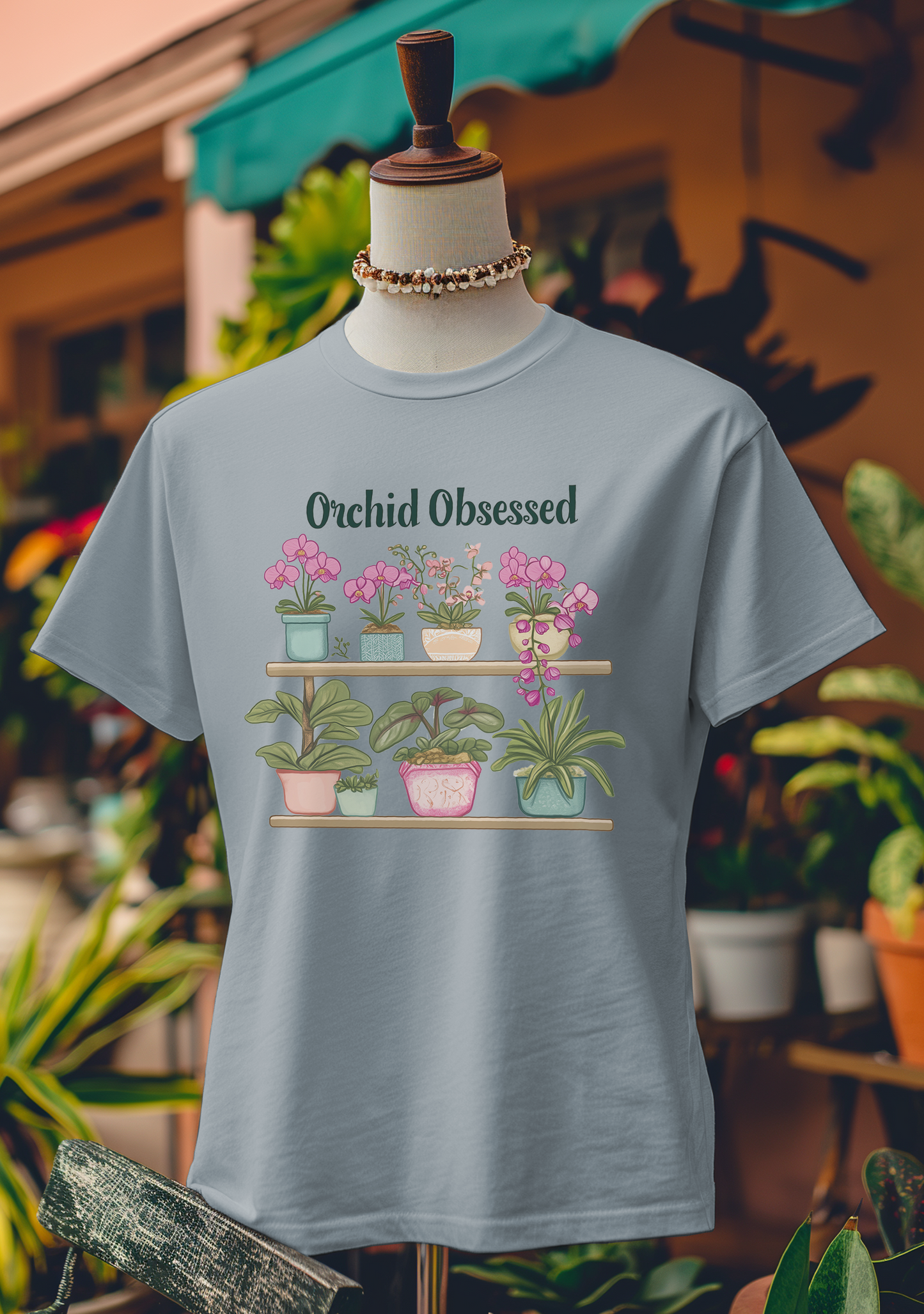Orchid Lover's Shelf T-Shirt