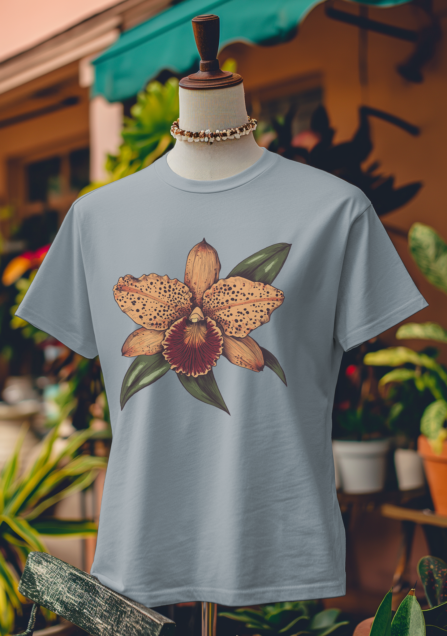 Tiger Orchid Bloom T-Shirt