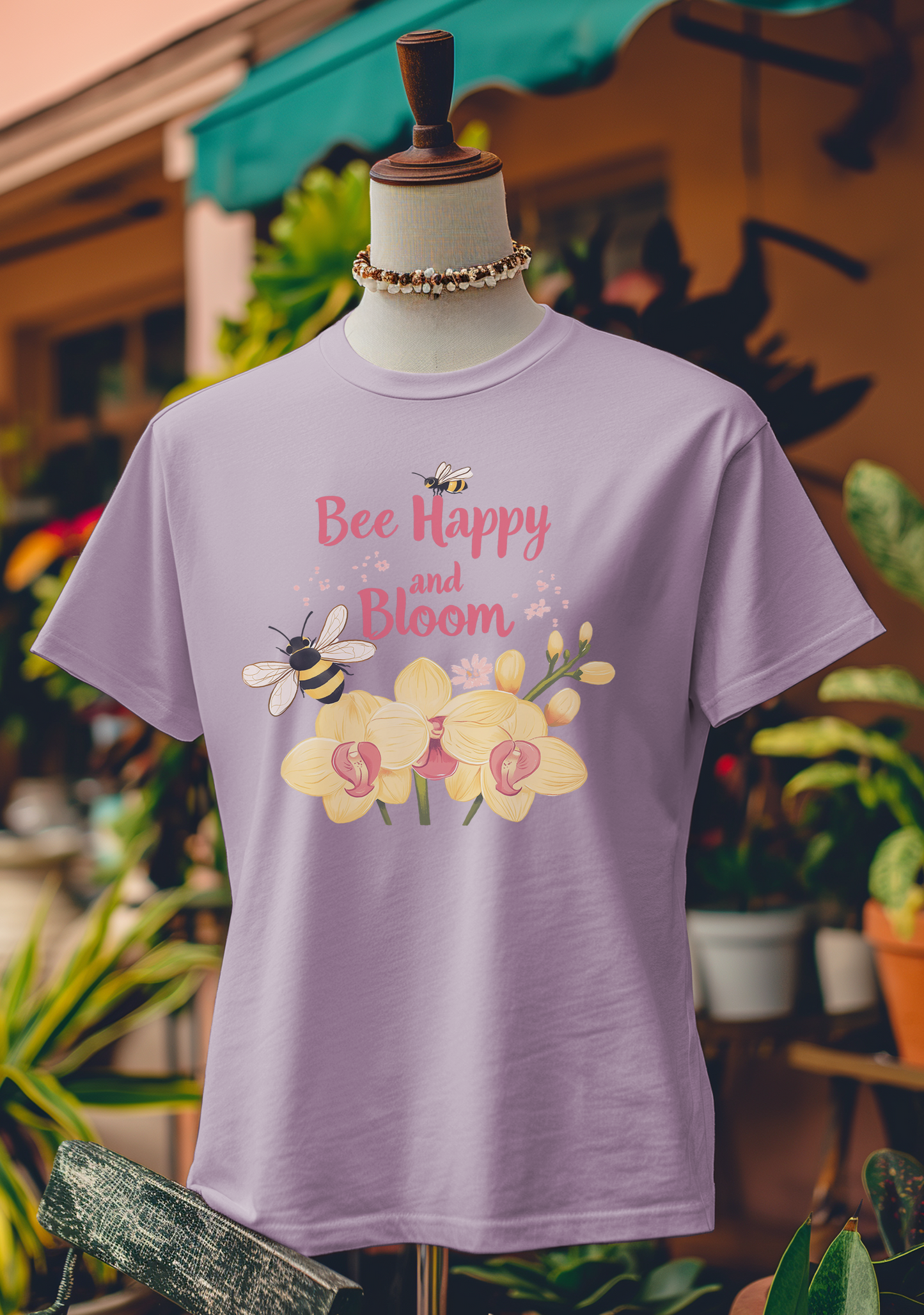 Bee Happy & Bloom TeeT-Shirt