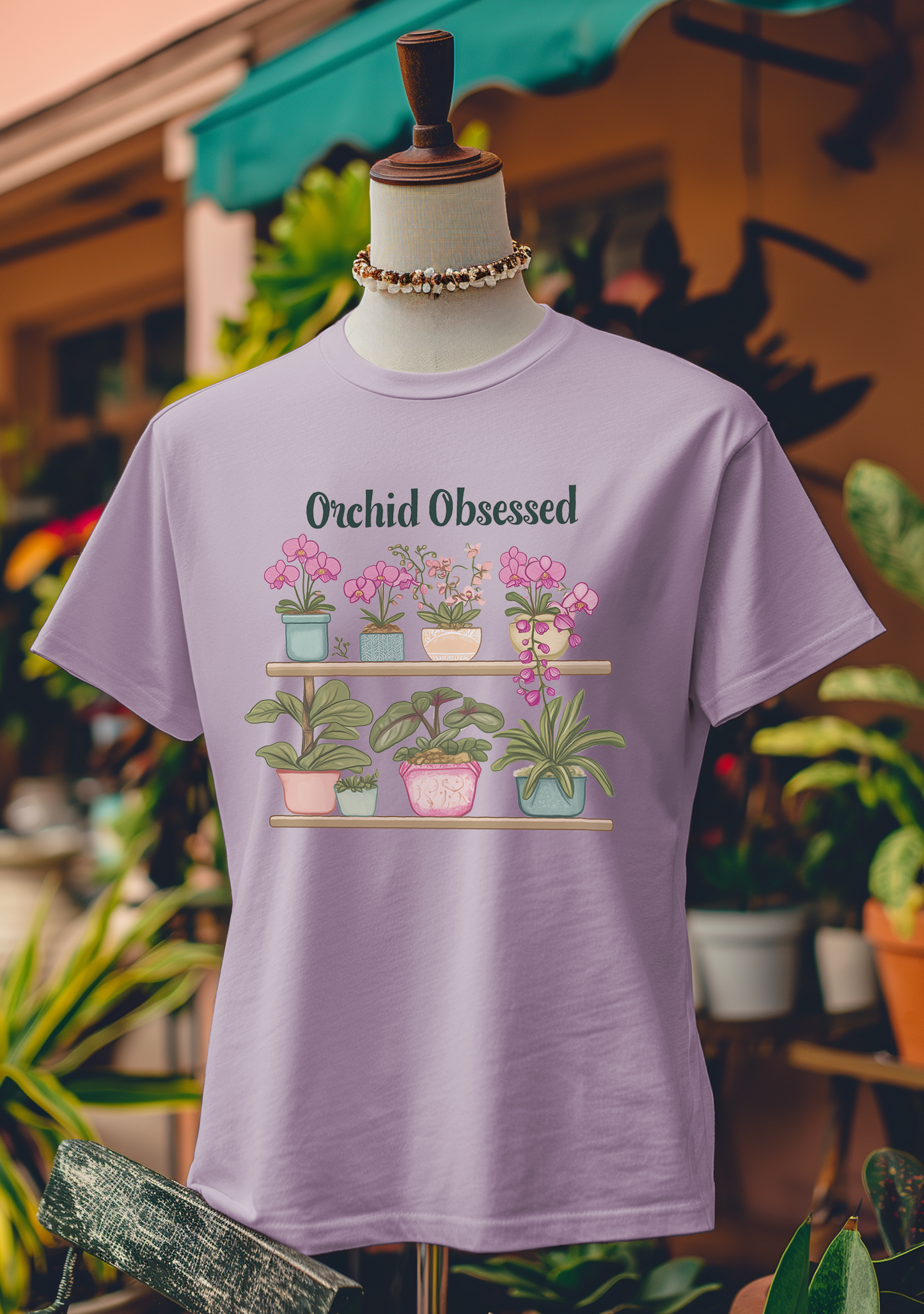 Orchid Lover's Shelf T-Shirt