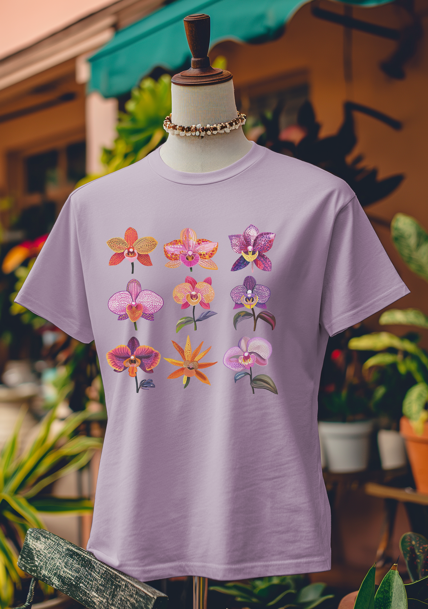 Orchid Variety Art T-Shirt