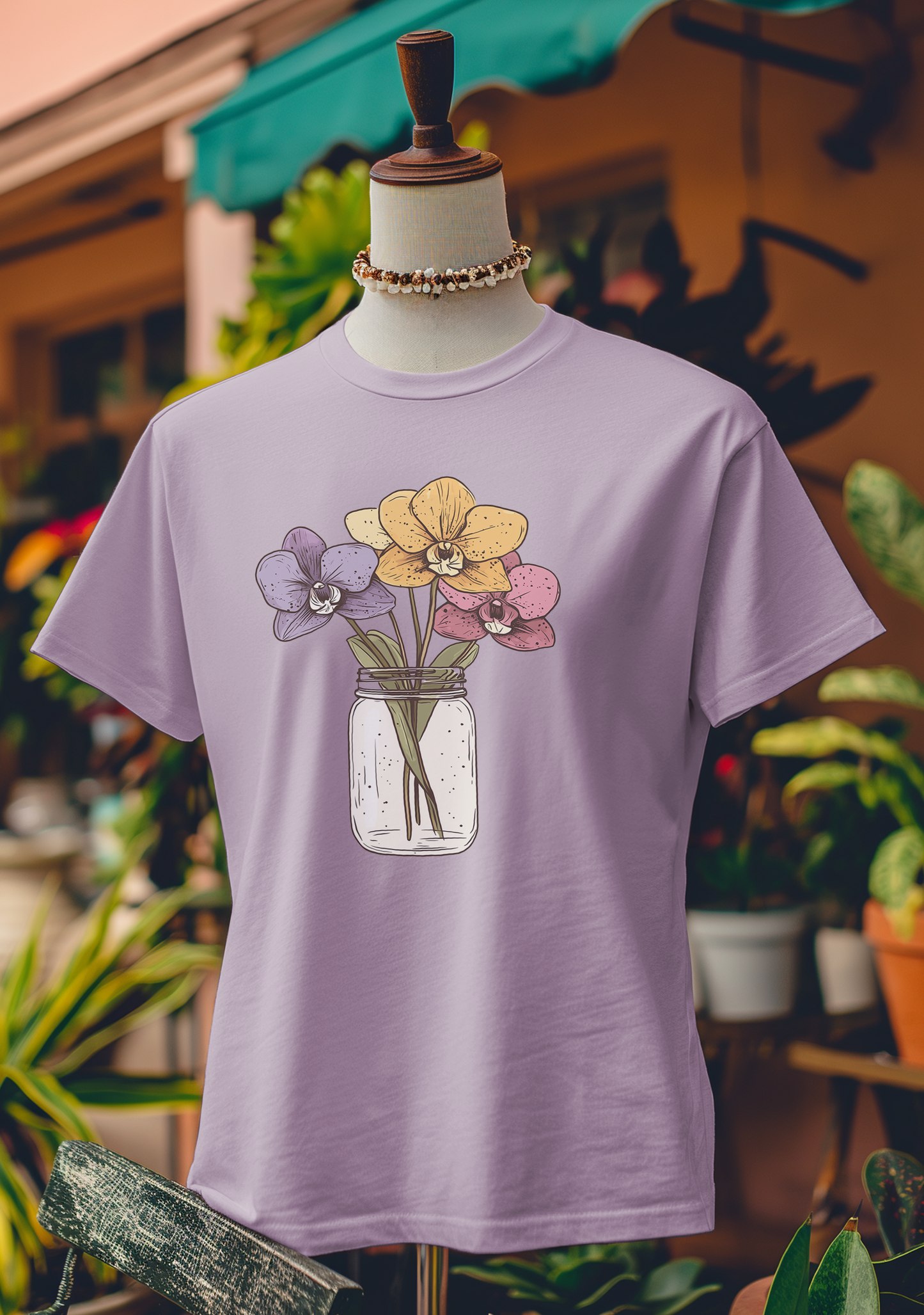 Timeless Orchid Jar T-Shirt