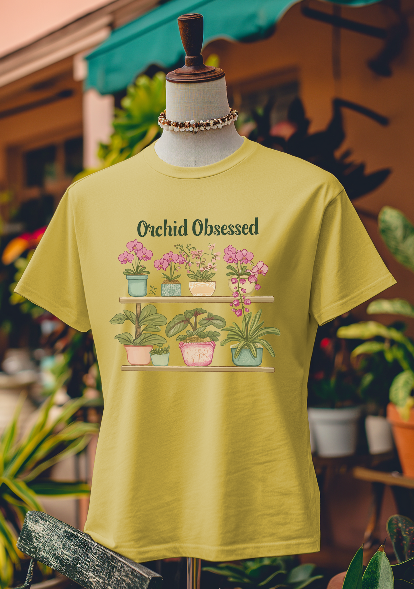Orchid Lover's Shelf T-Shirt