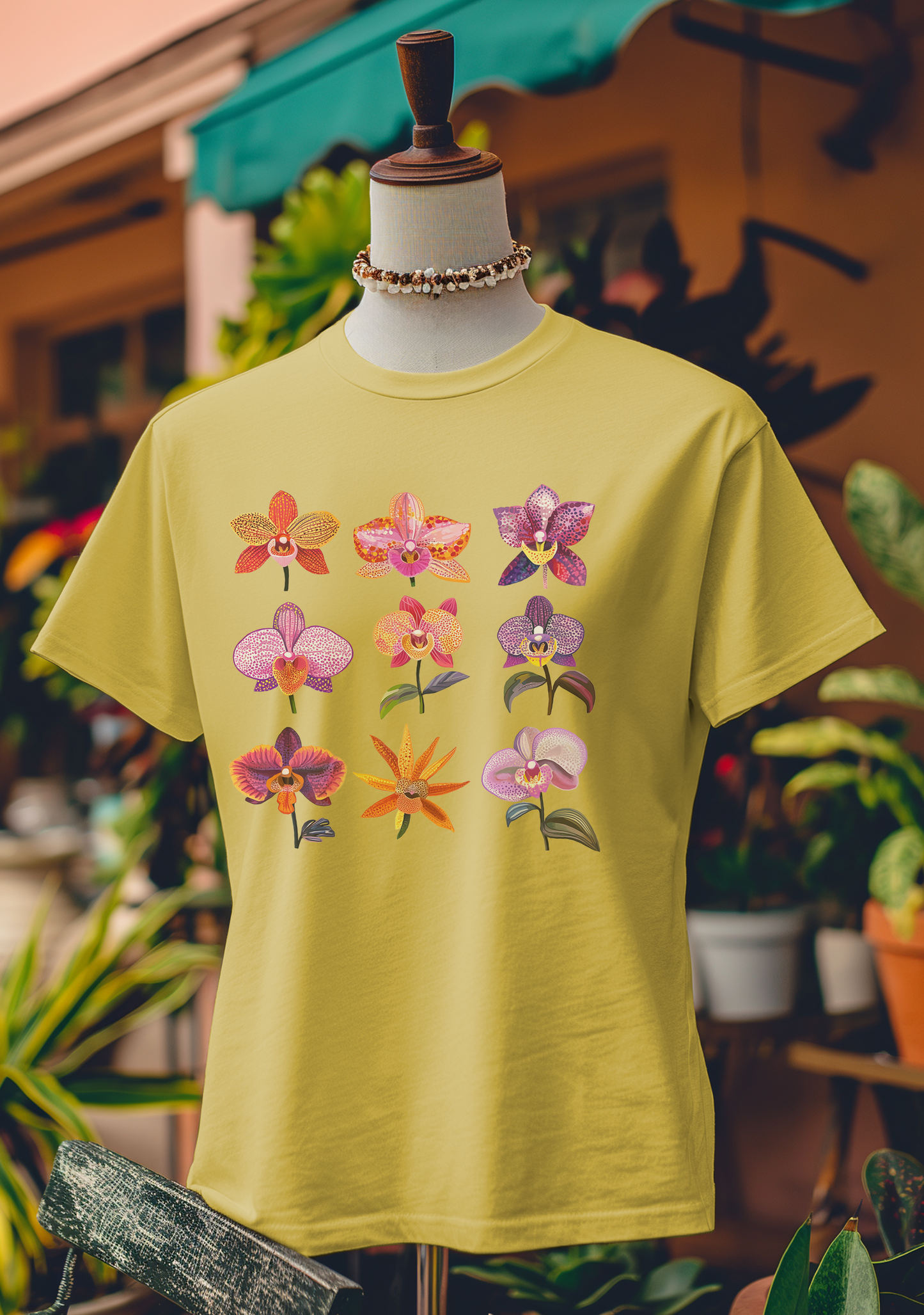 Orchid Variety Art T-Shirt