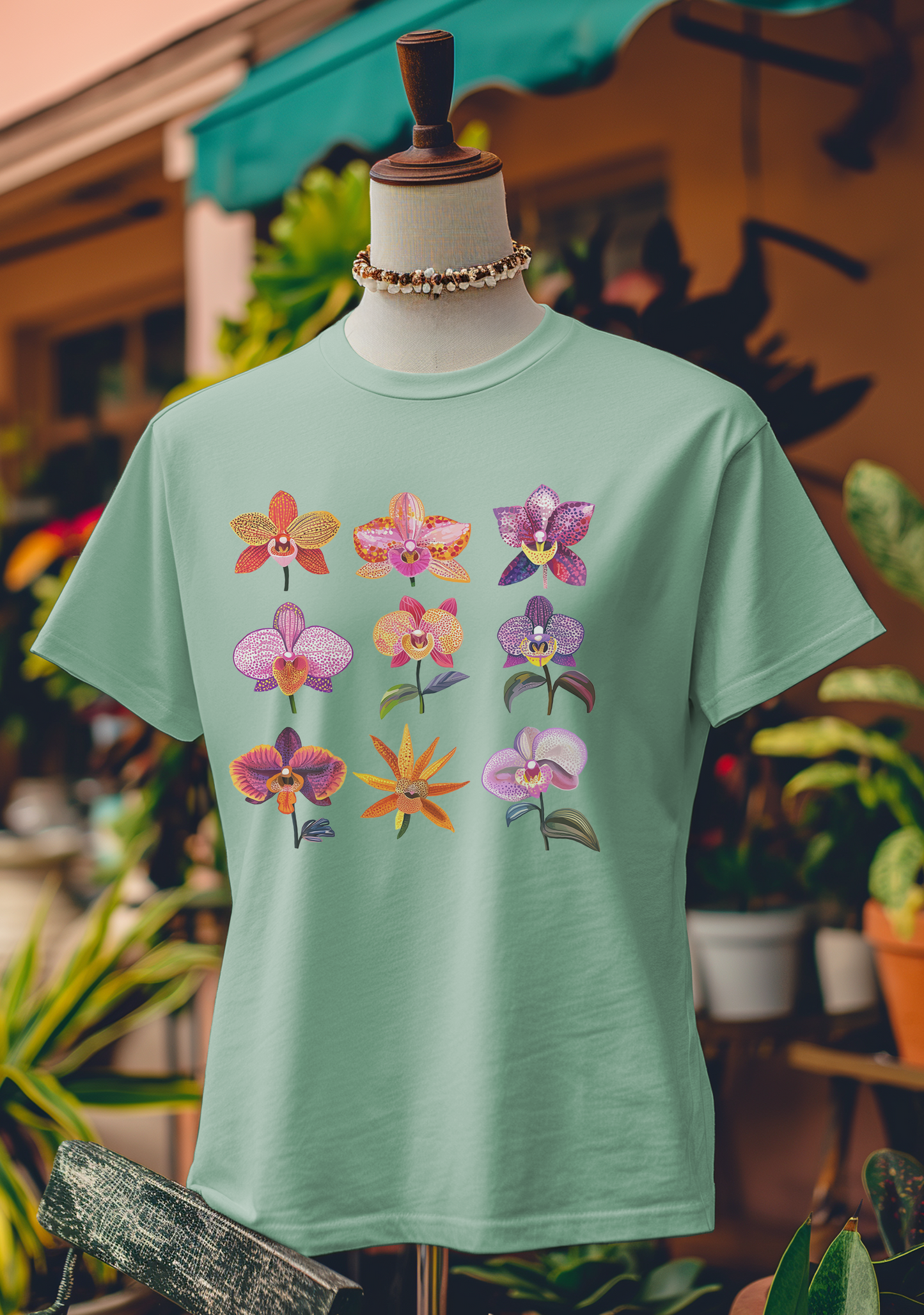 Orchid Variety Art T-Shirt