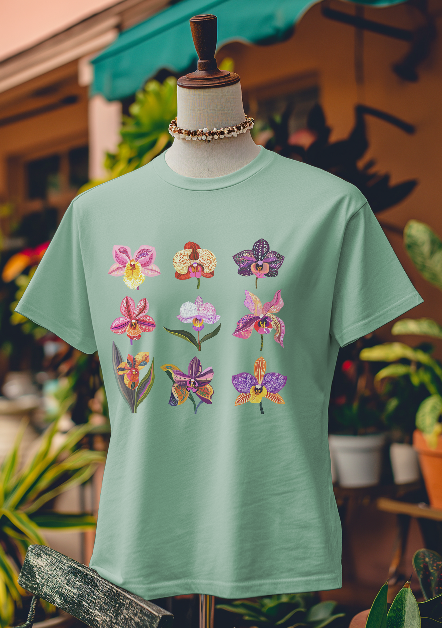 Tropical Orchid Bliss T-Shirt