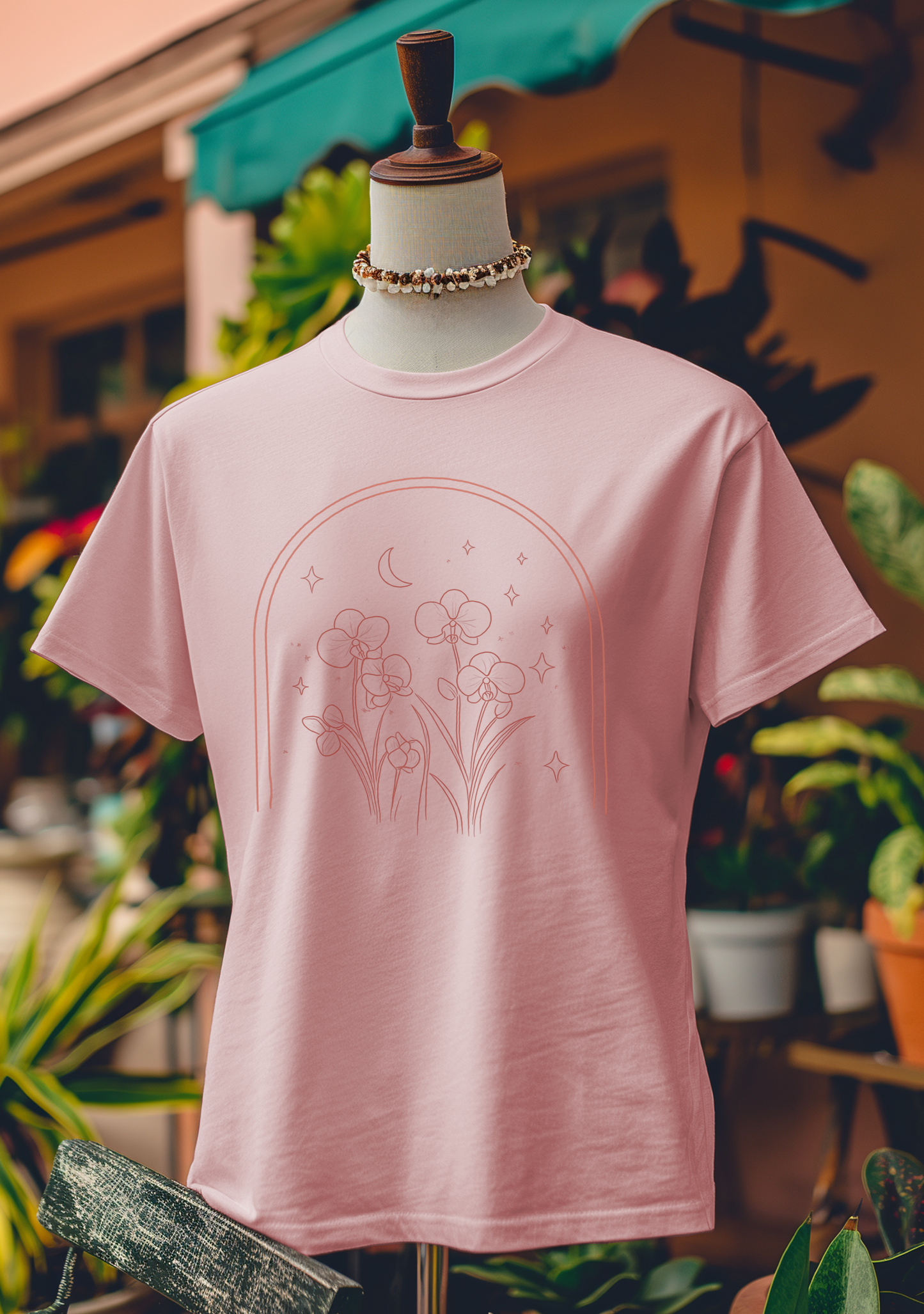 Moonlit Orchid Arch T-Shirt