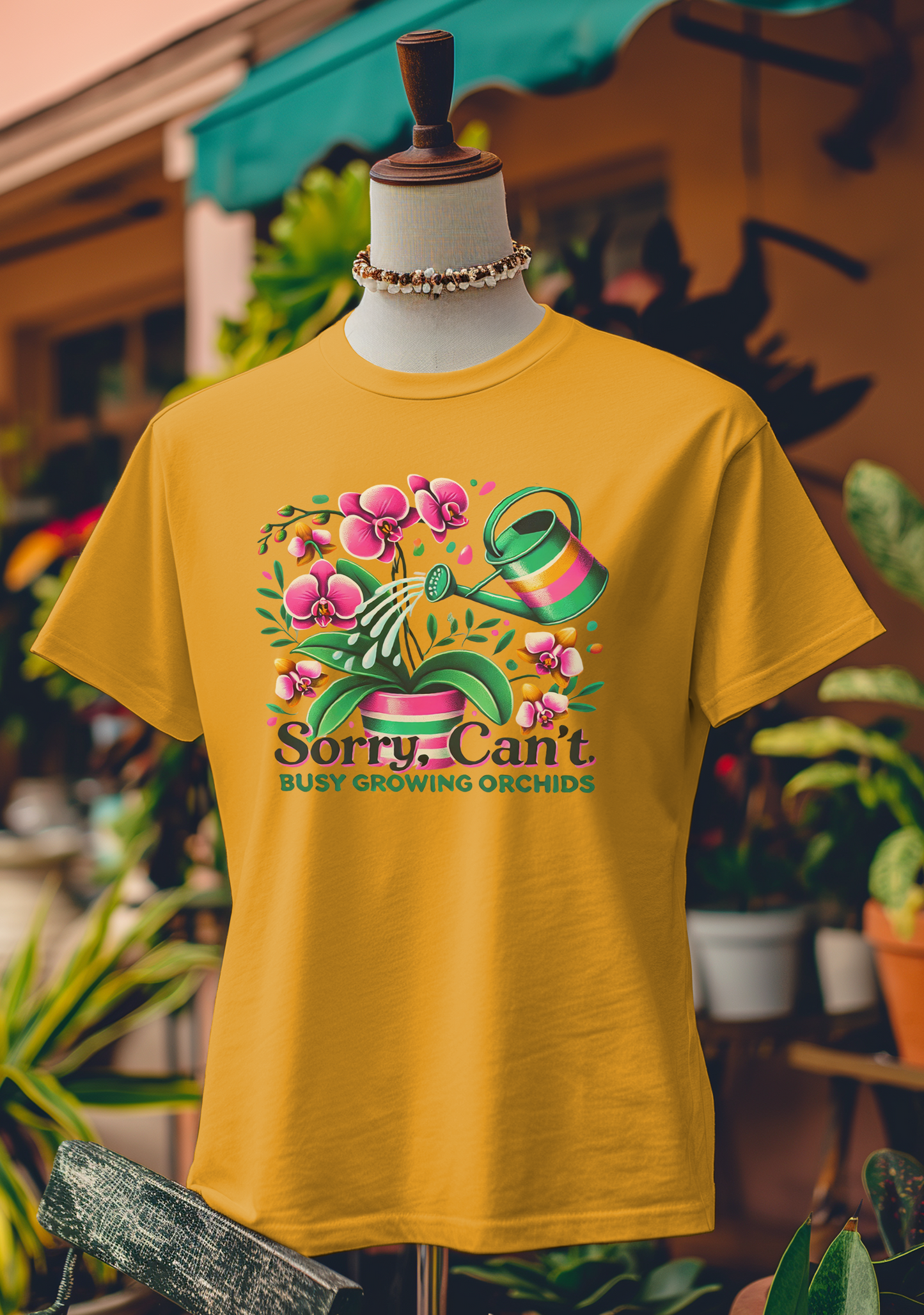 Busy Growing Orchids T-Shirt