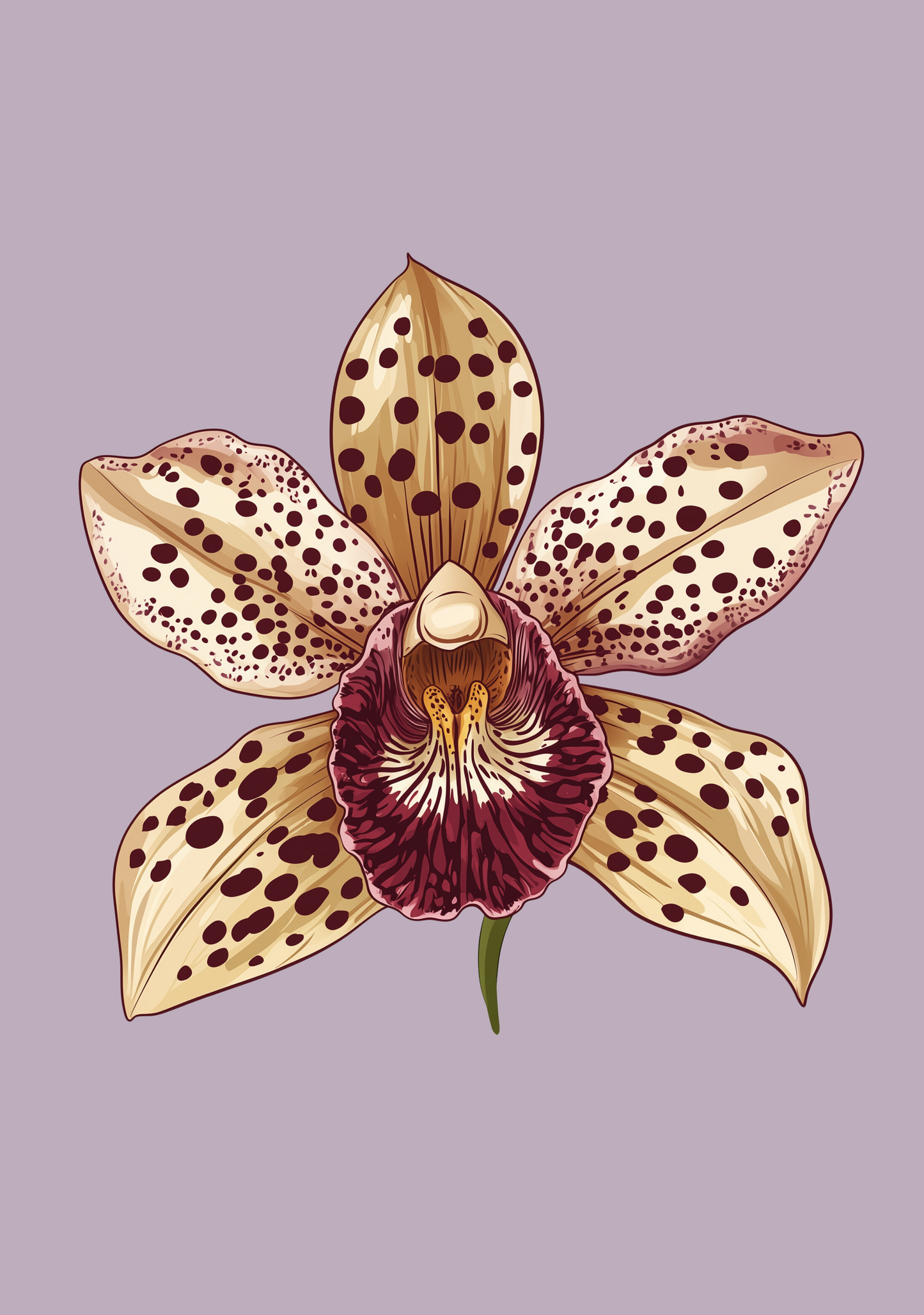 Leopard Orchid Charm T-Shirt