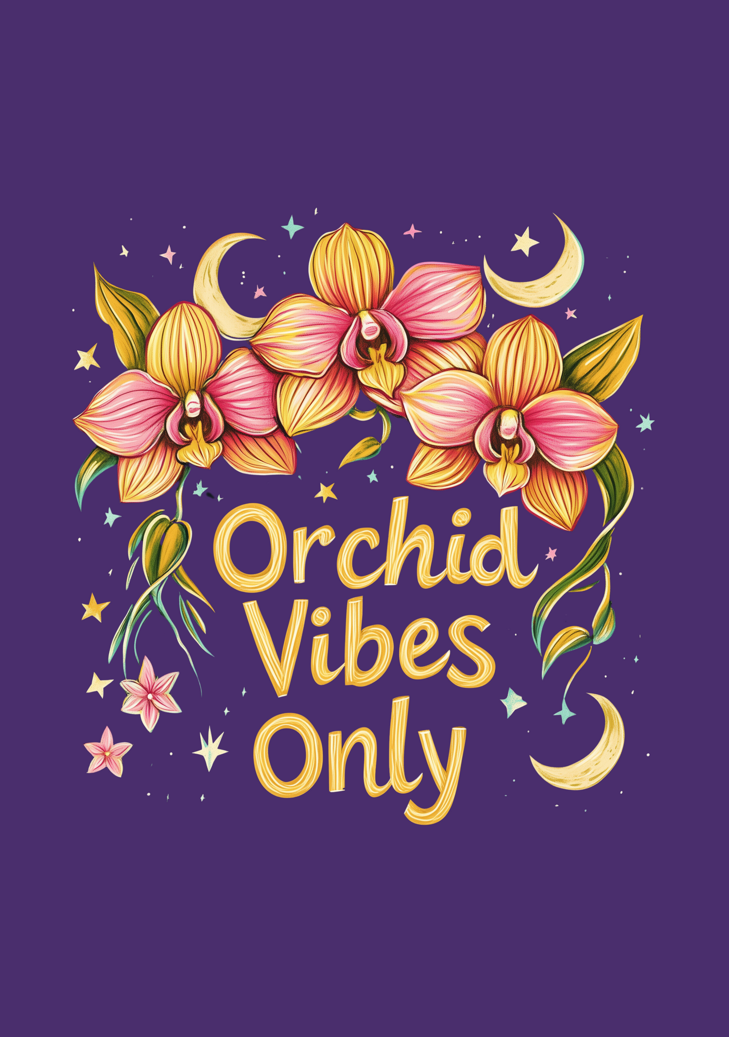 Orchid Vibes OnlyT-Shirt