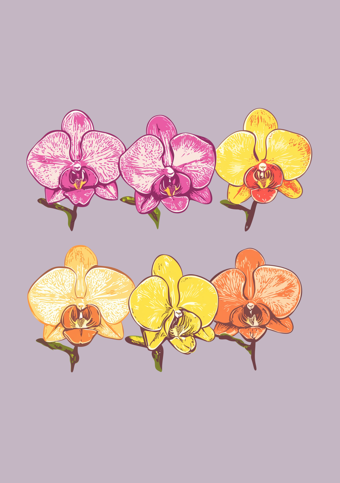 Rainbow Orchid Collection T-Shirt