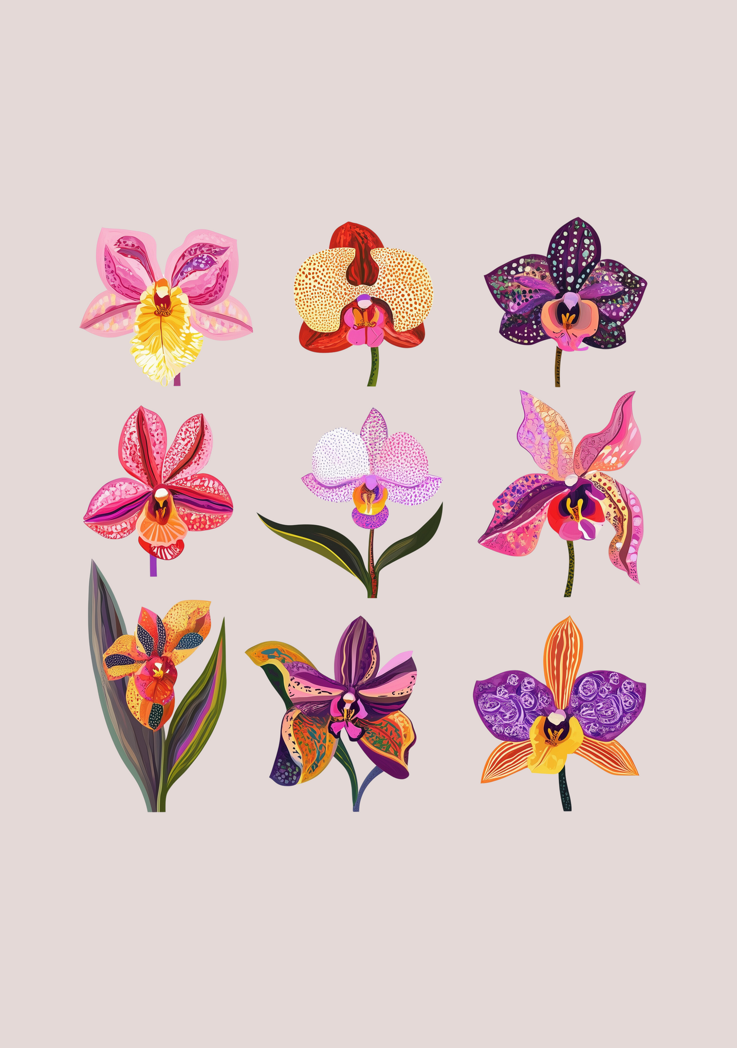 Tropical Orchid Bliss T-Shirt