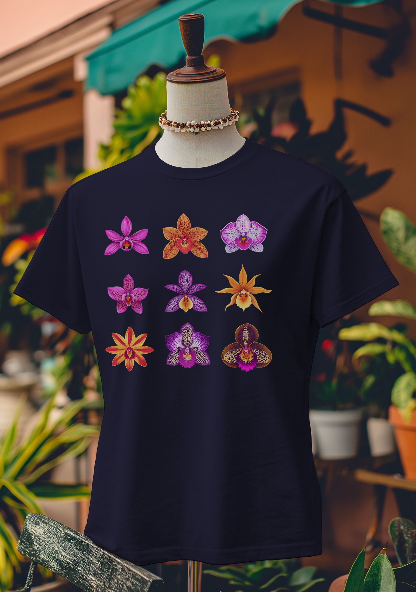 Elegant Orchid Showcase T-Shirt
