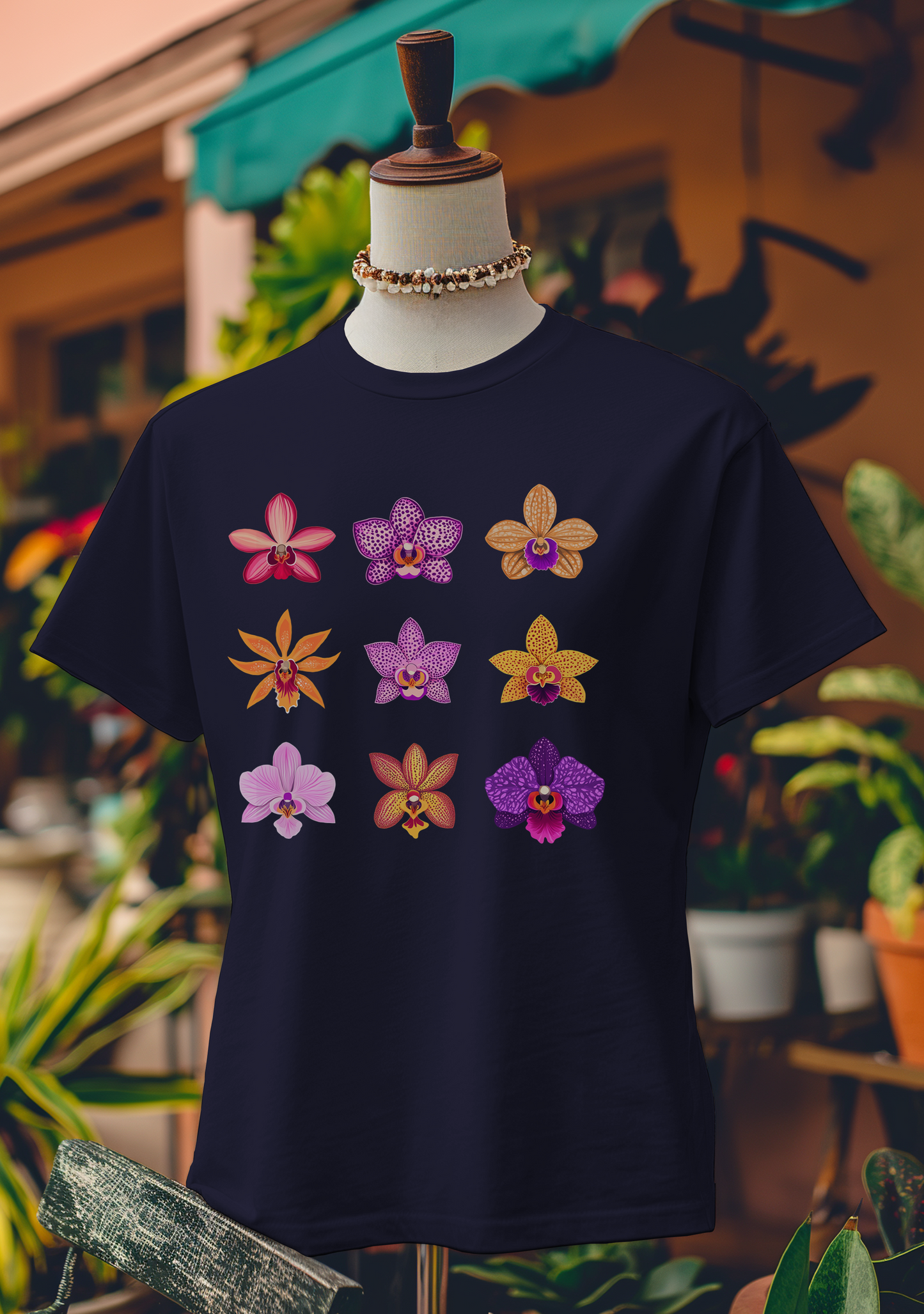 Exotic Orchid Rainbow T-Shirt