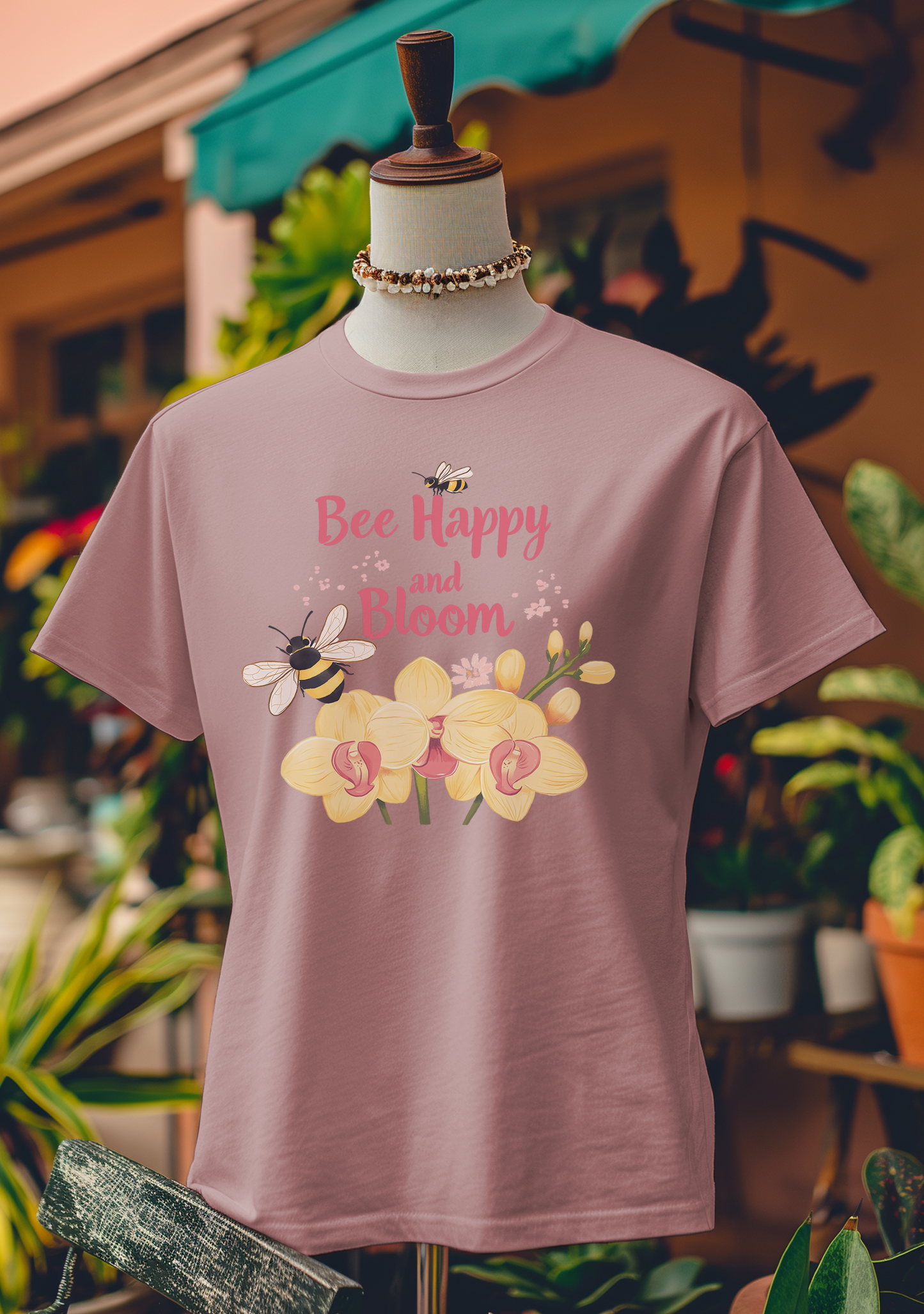 Bee Happy & Bloom TeeT-Shirt