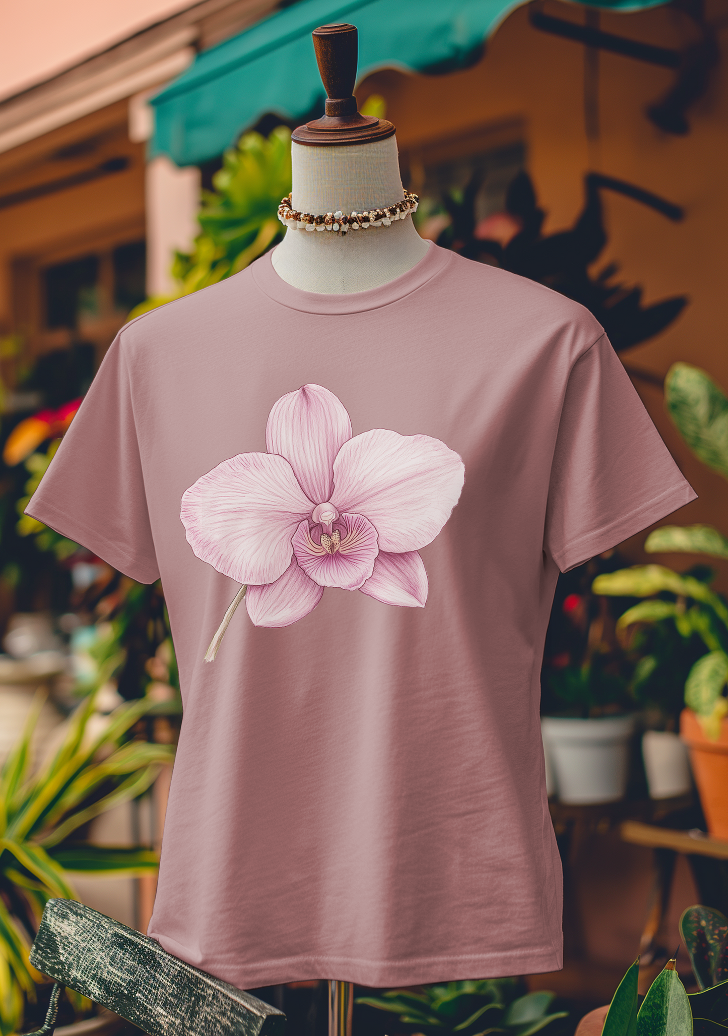 Blush Orchid Bloom T-Shirt