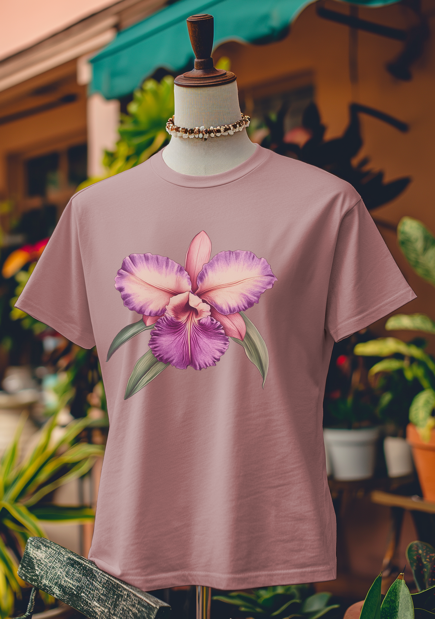 Blush Orchid Elegance T-Shirt