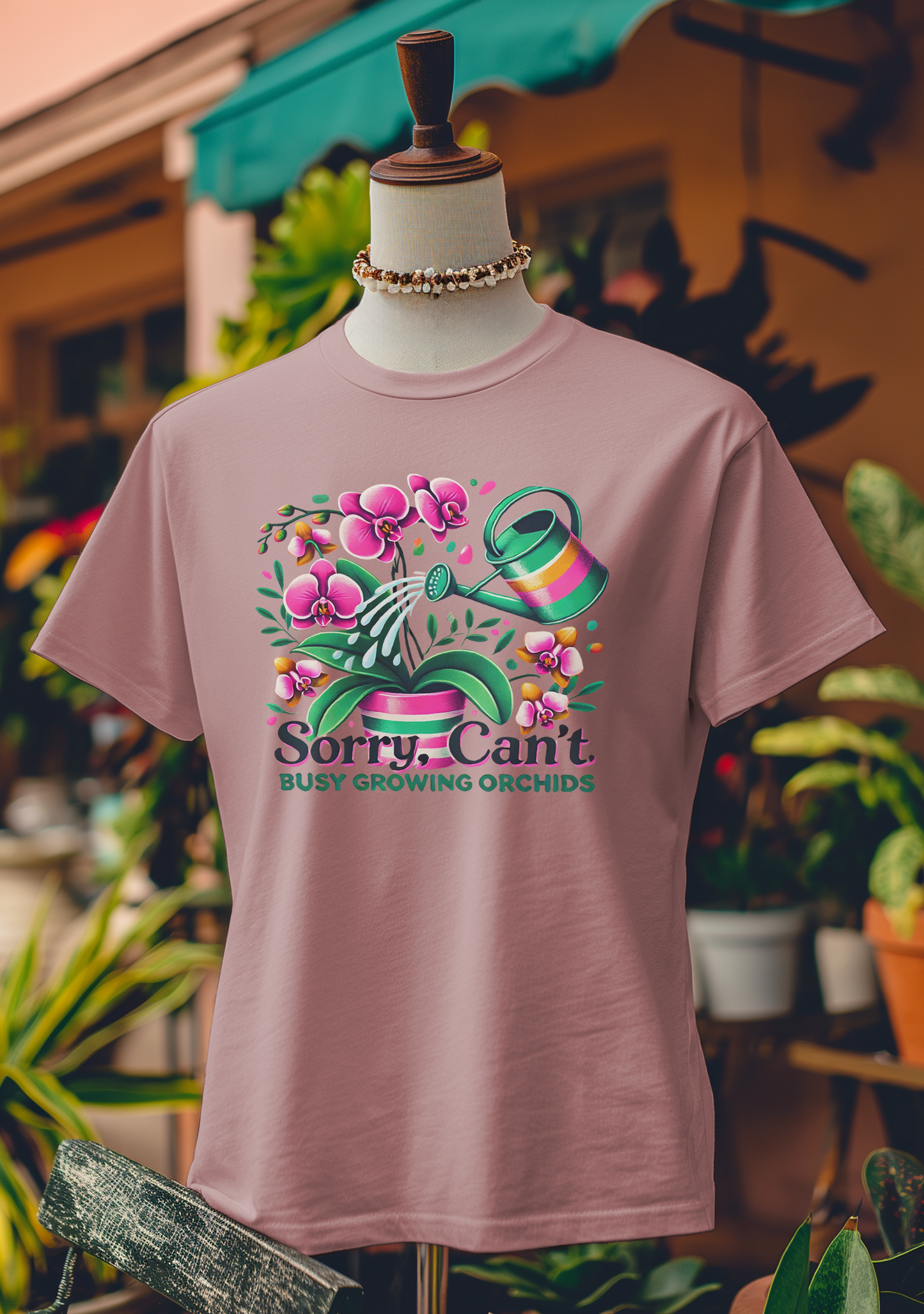 Busy Growing Orchids T-Shirt