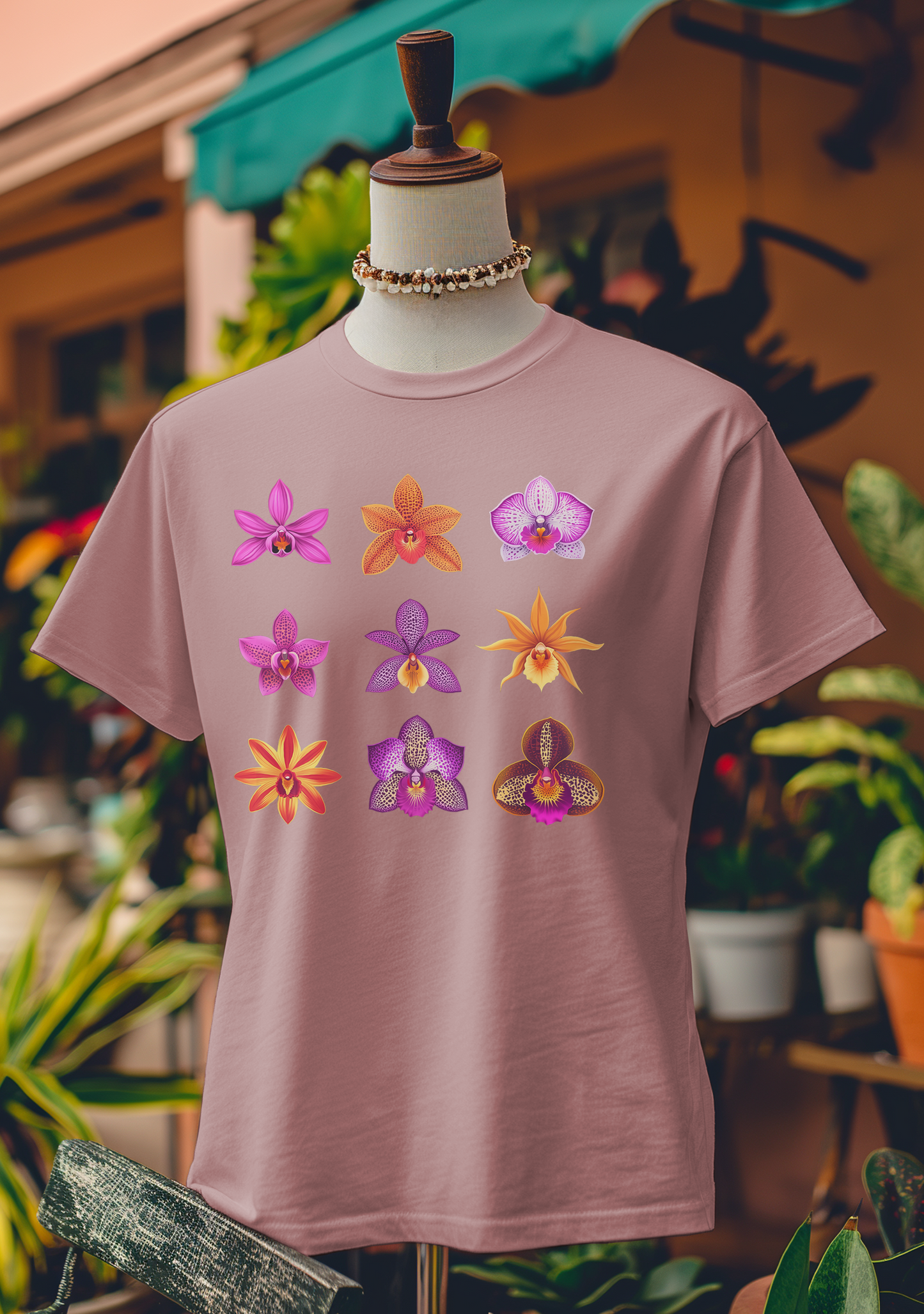 Elegant Orchid Showcase T-Shirt