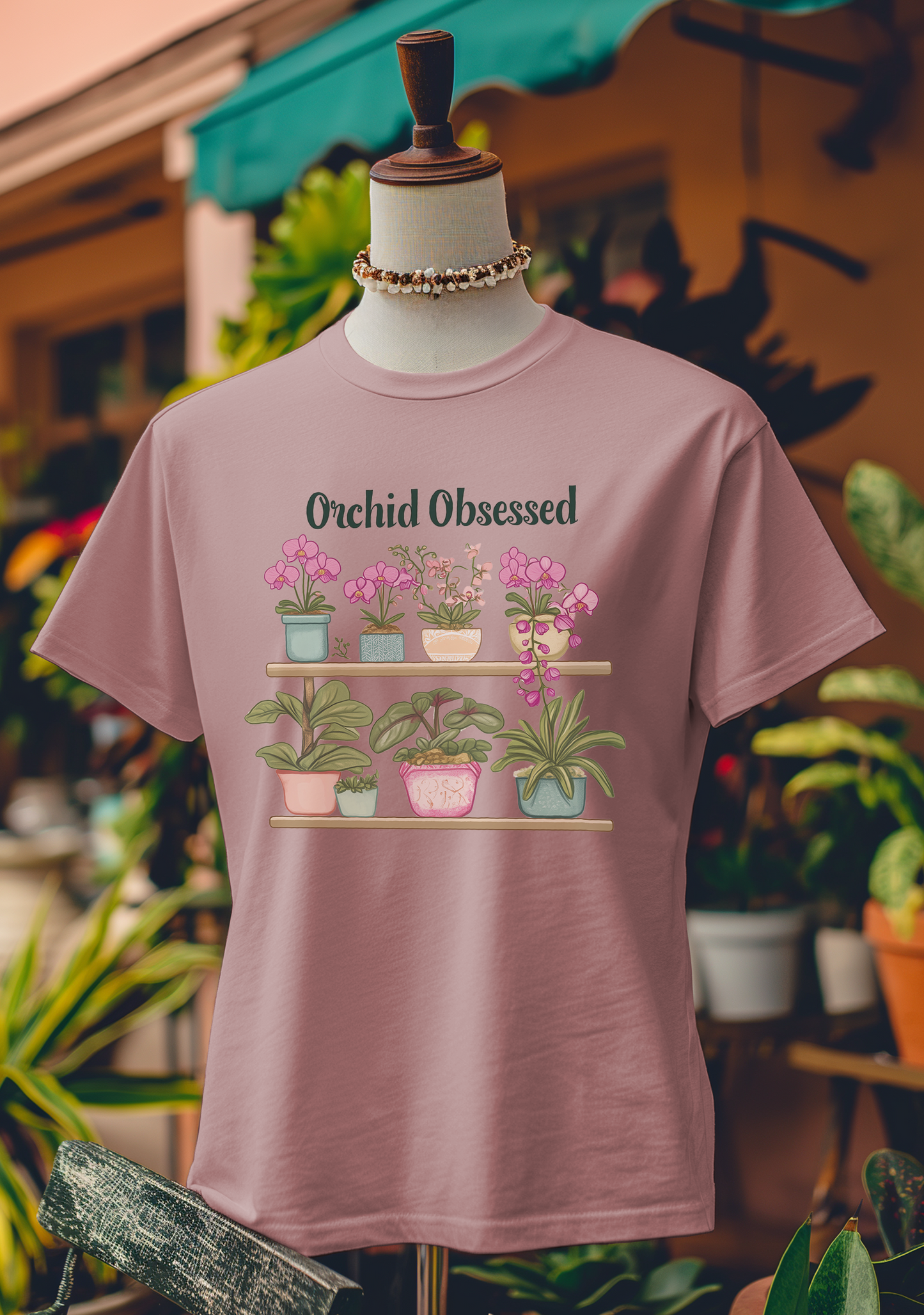 Orchid Lover's Shelf T-Shirt