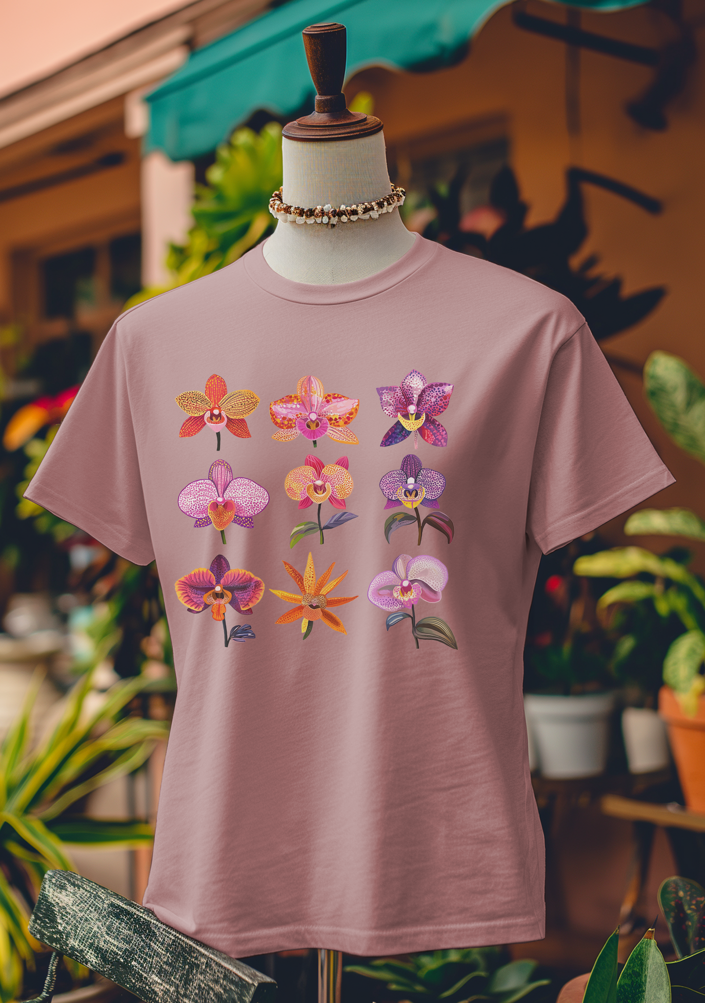Orchid Variety Art T-Shirt